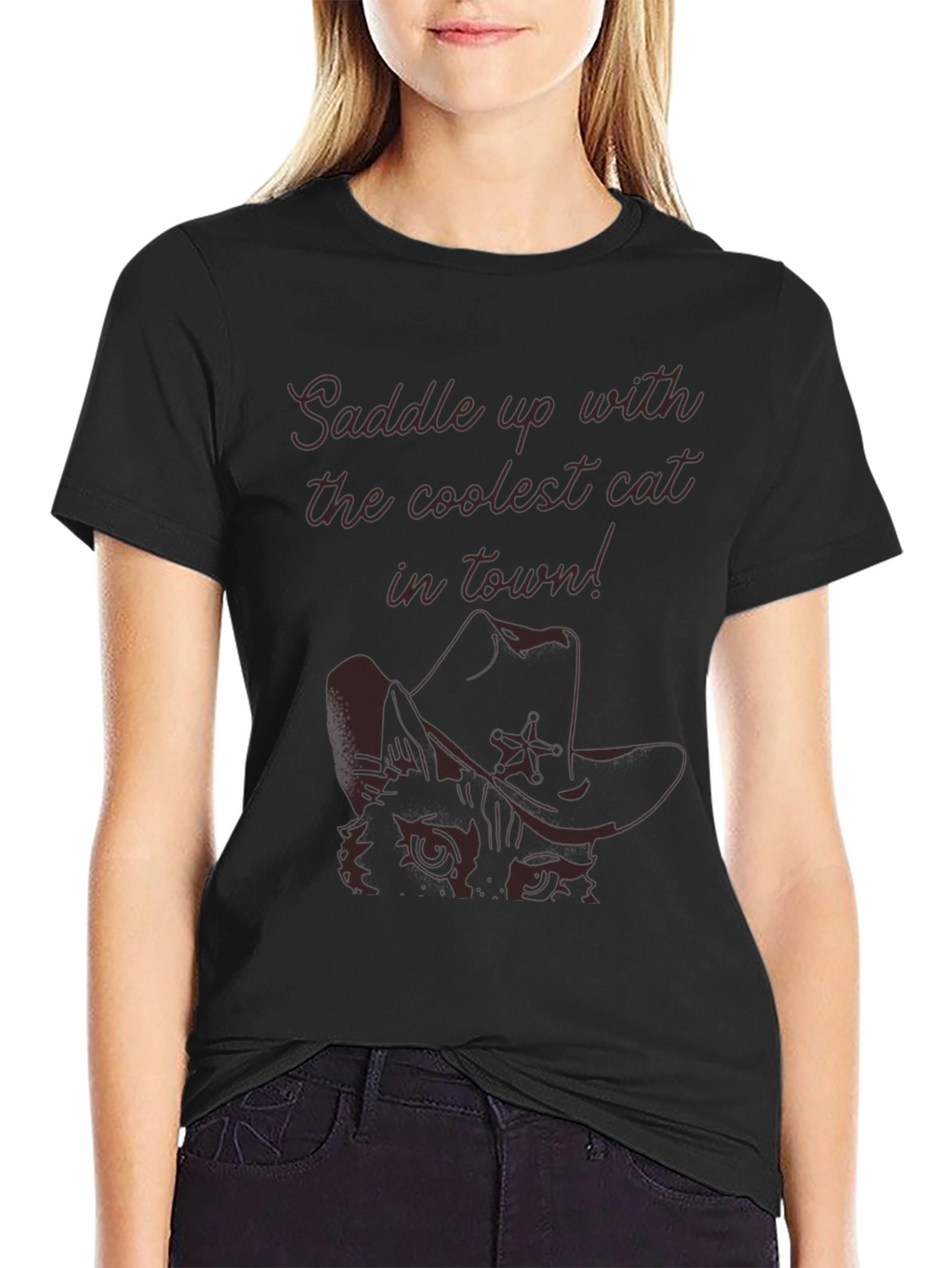 Coolest Cat in Town Graphic Tee
