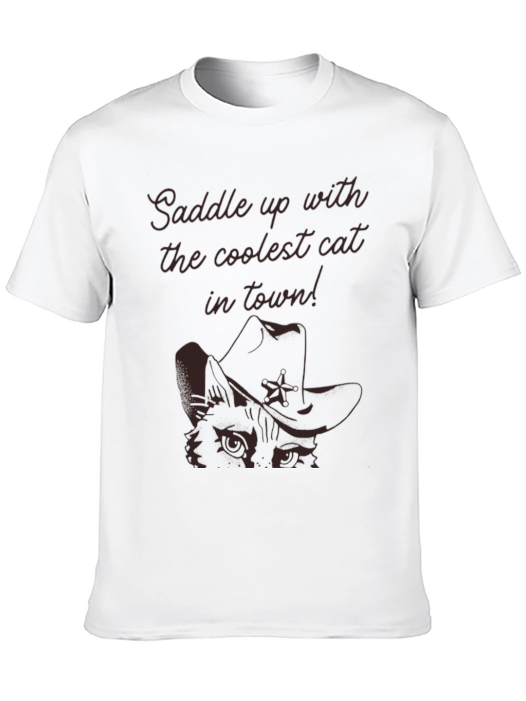 Coolest Cat in Town Graphic Tee