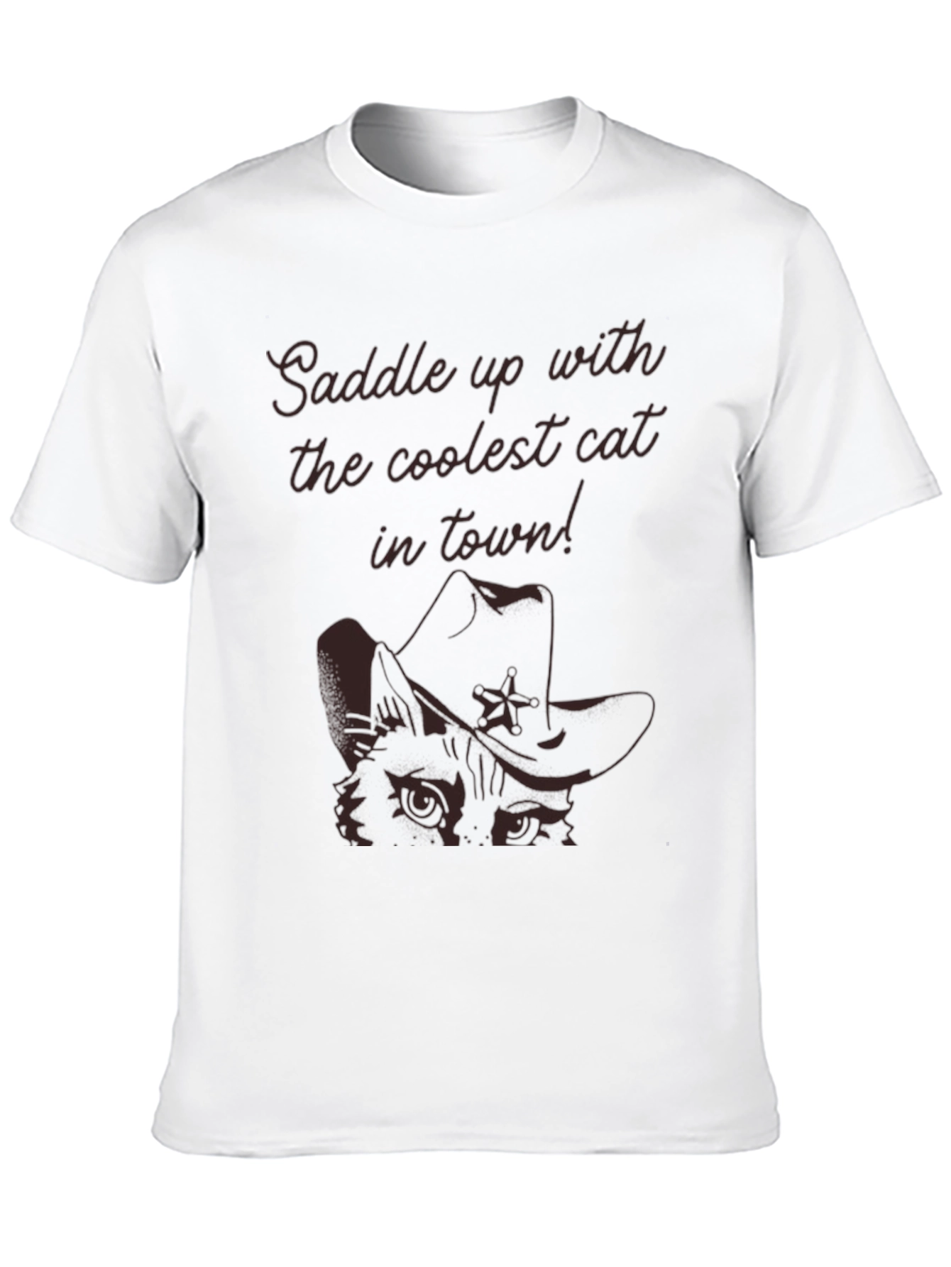 Coolest Cat in Town Graphic Tee