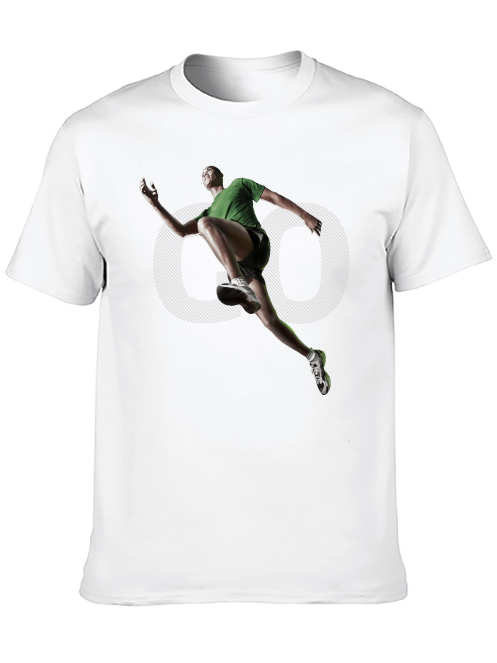 Mens Black Graphic Tee - Active Lifestyle