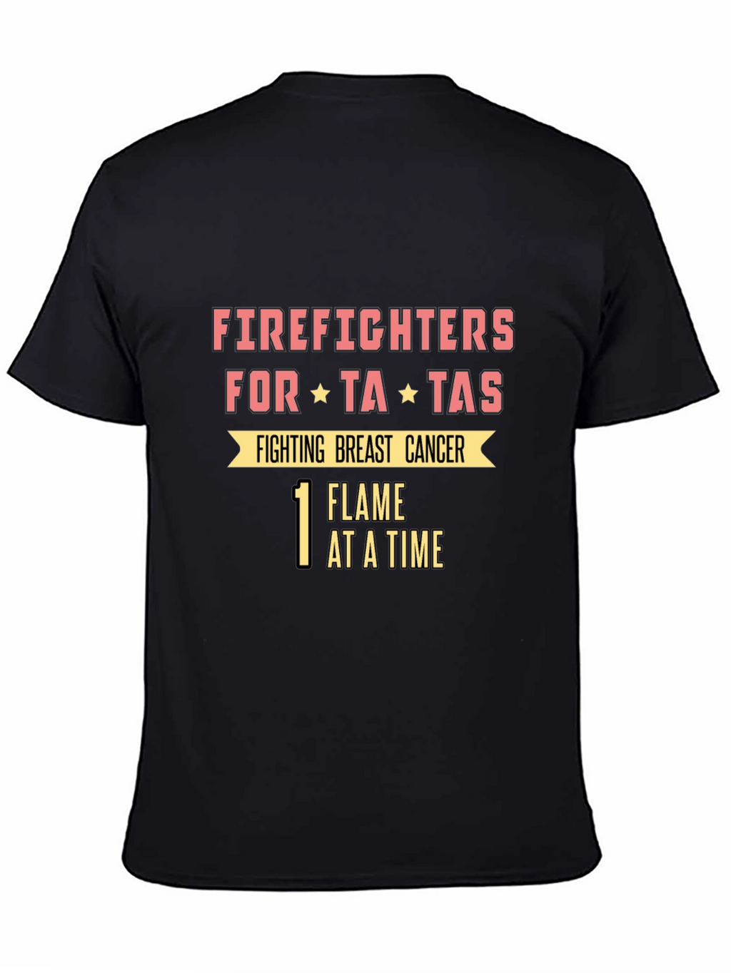Firefighters for Ta-Tas Breast Cancer Awareness Tee