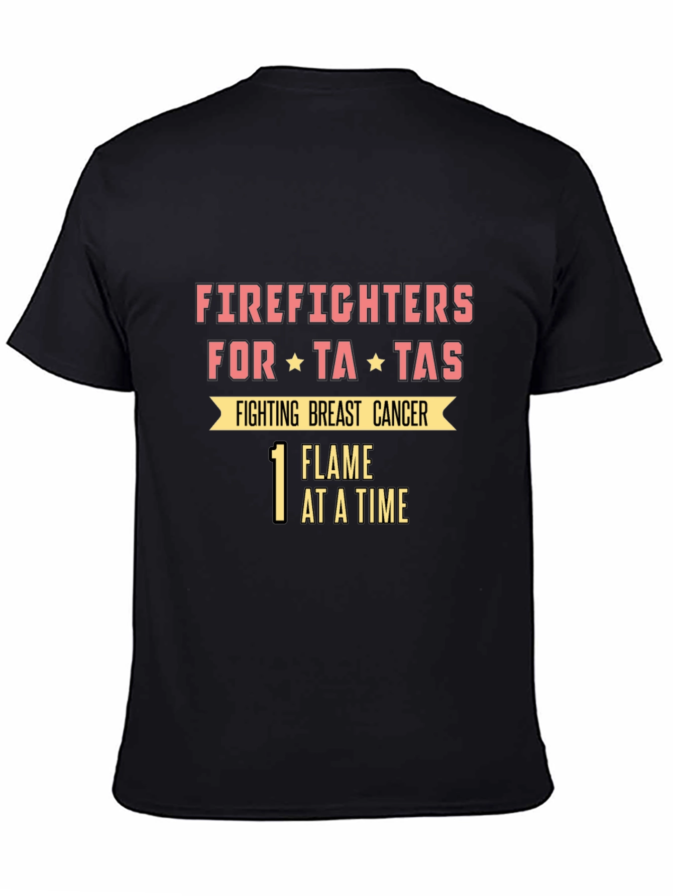 Firefighters for Ta-Tas Breast Cancer Awareness Tee