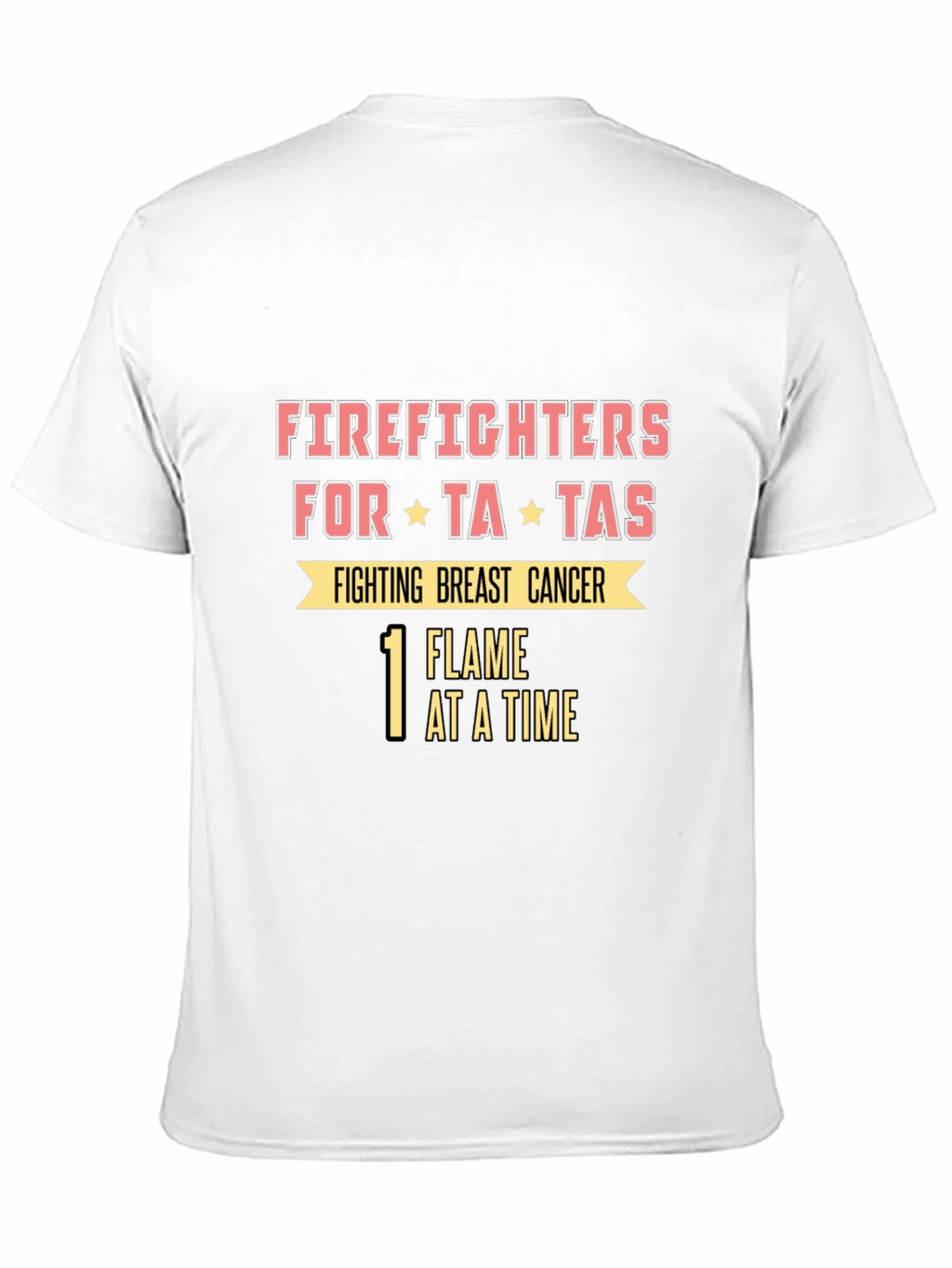 Firefighters for Ta-Tas Breast Cancer Awareness Tee