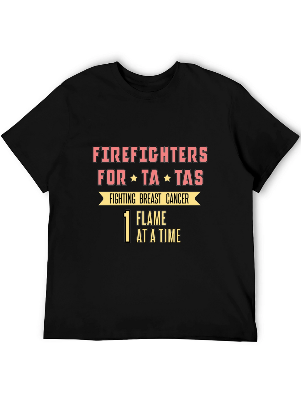 Firefighters for Ta-Tas Breast Cancer Awareness Tee