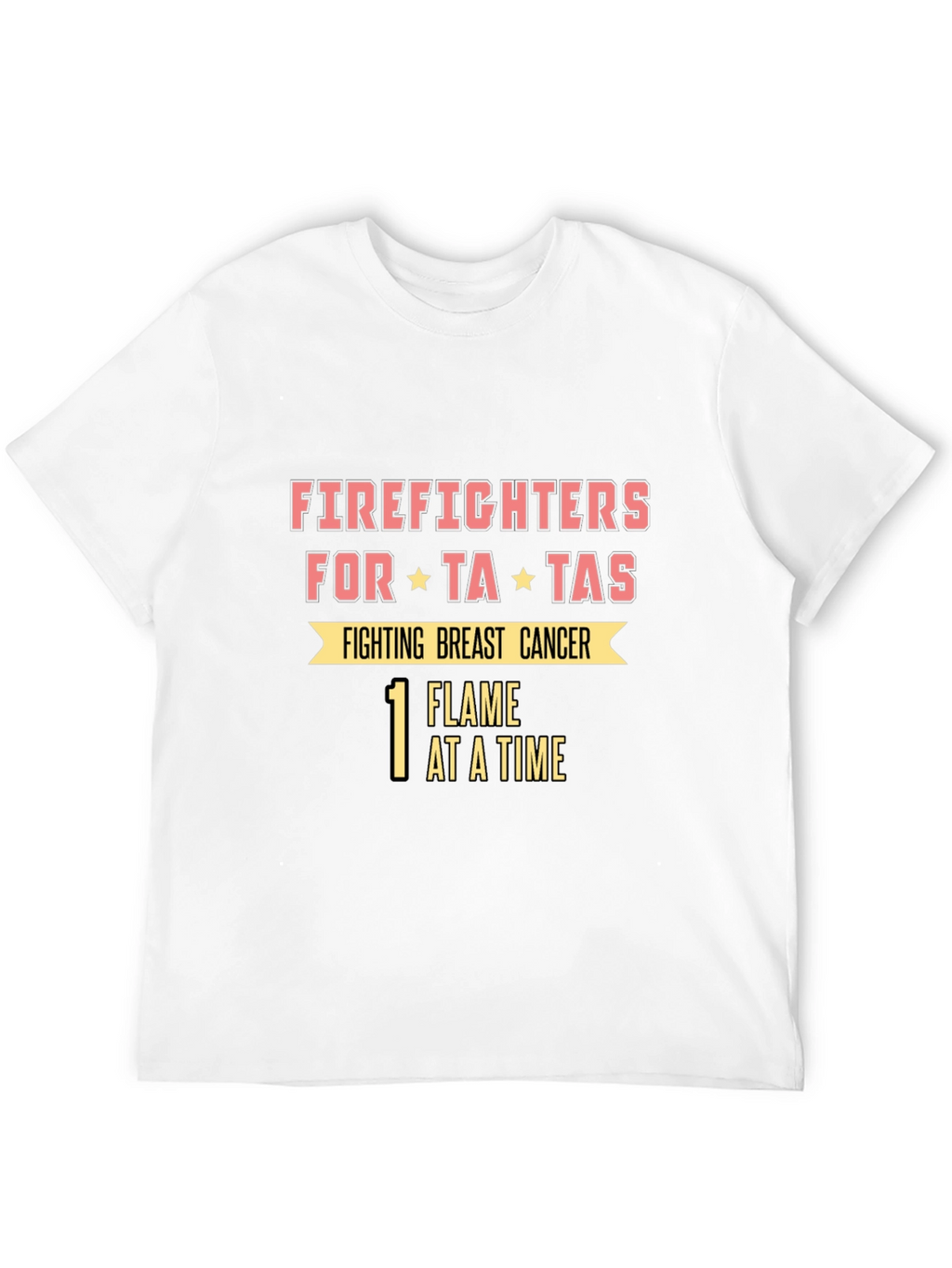 Firefighters for Ta-Tas Breast Cancer Awareness Tee