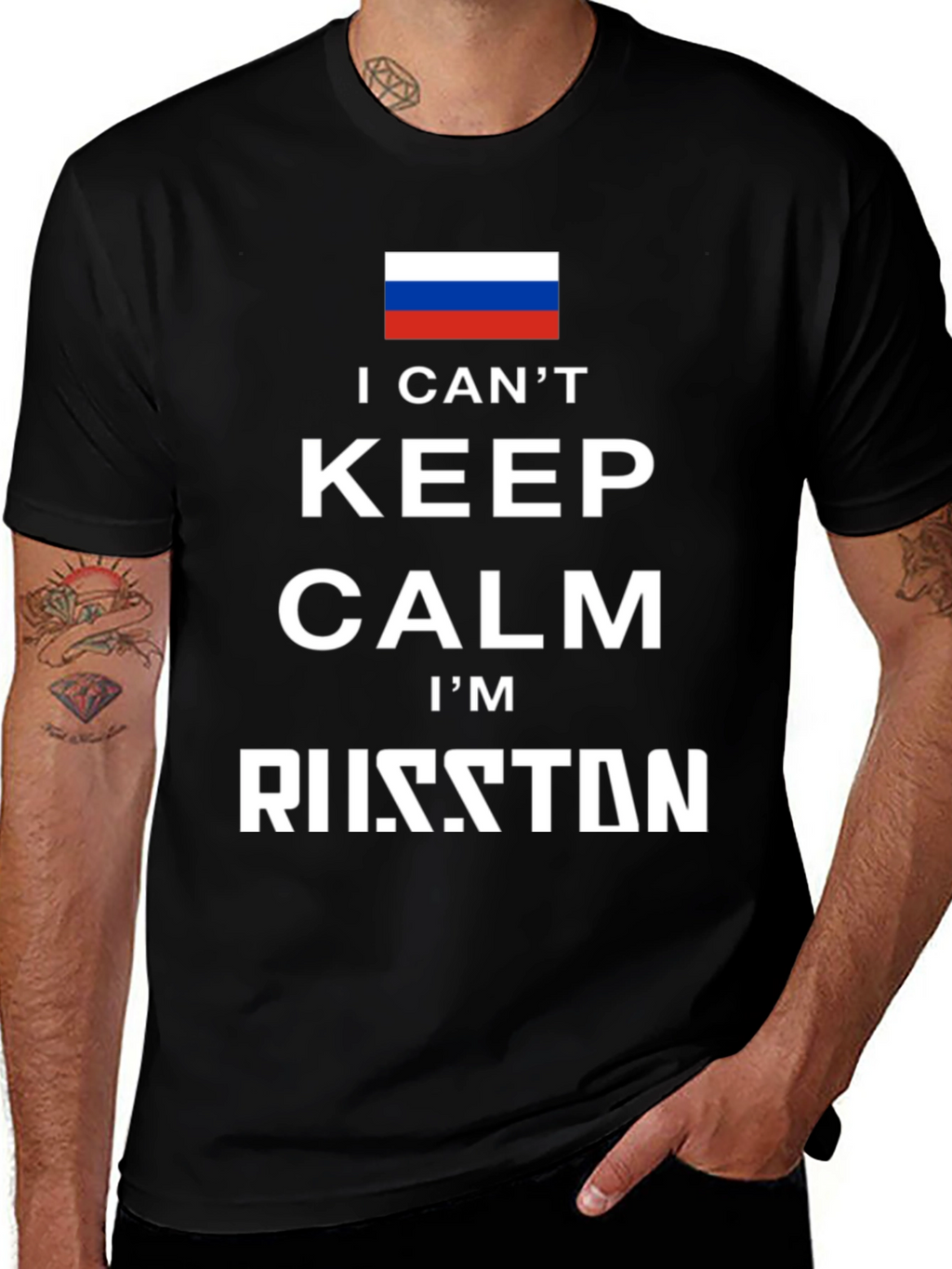 I Cant Keep Calm Im Russian T-Shirt