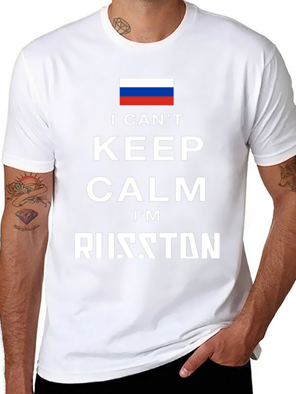 I Cant Keep Calm Im Russian T-Shirt