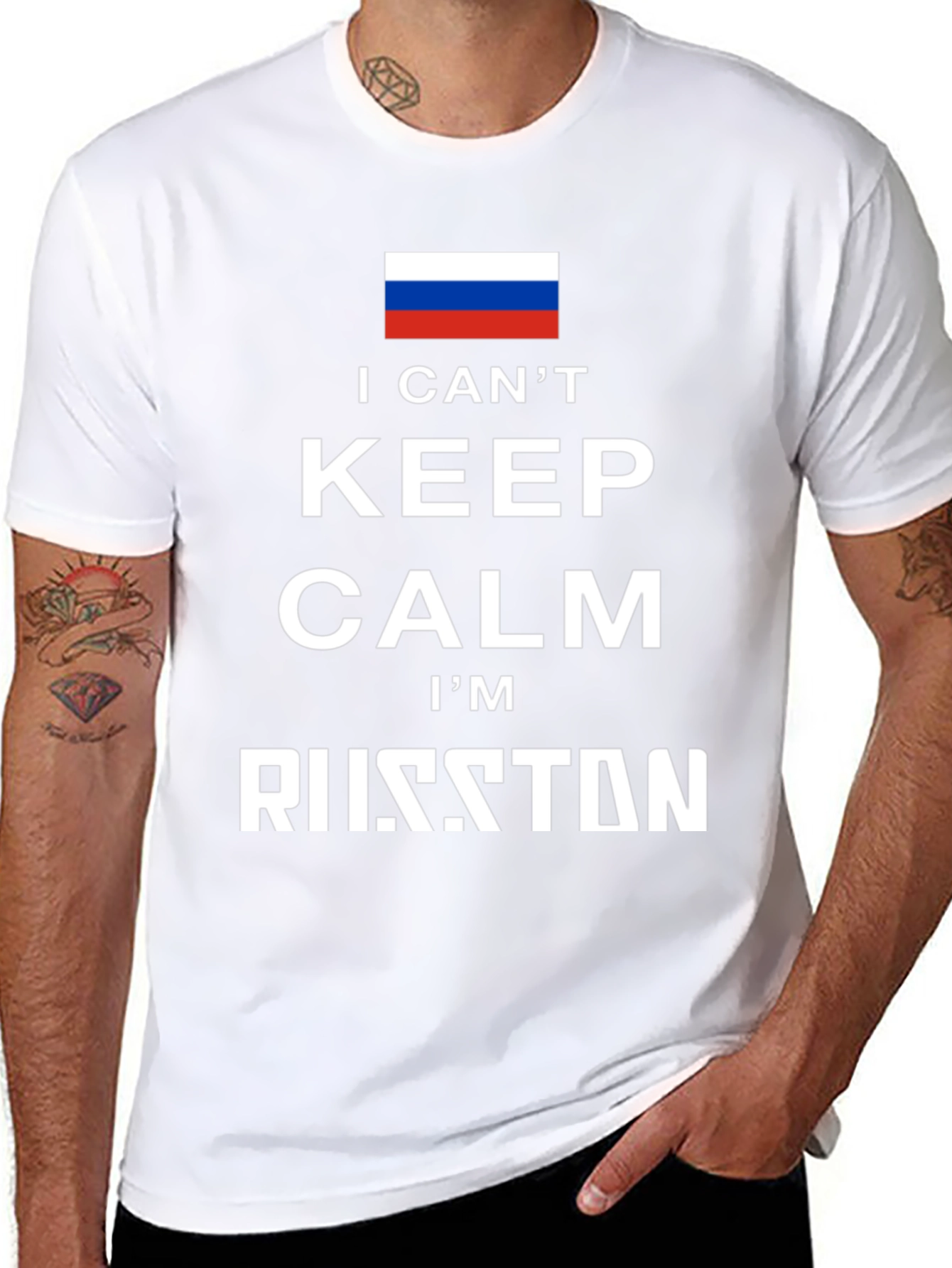 I Cant Keep Calm Im Russian T-Shirt