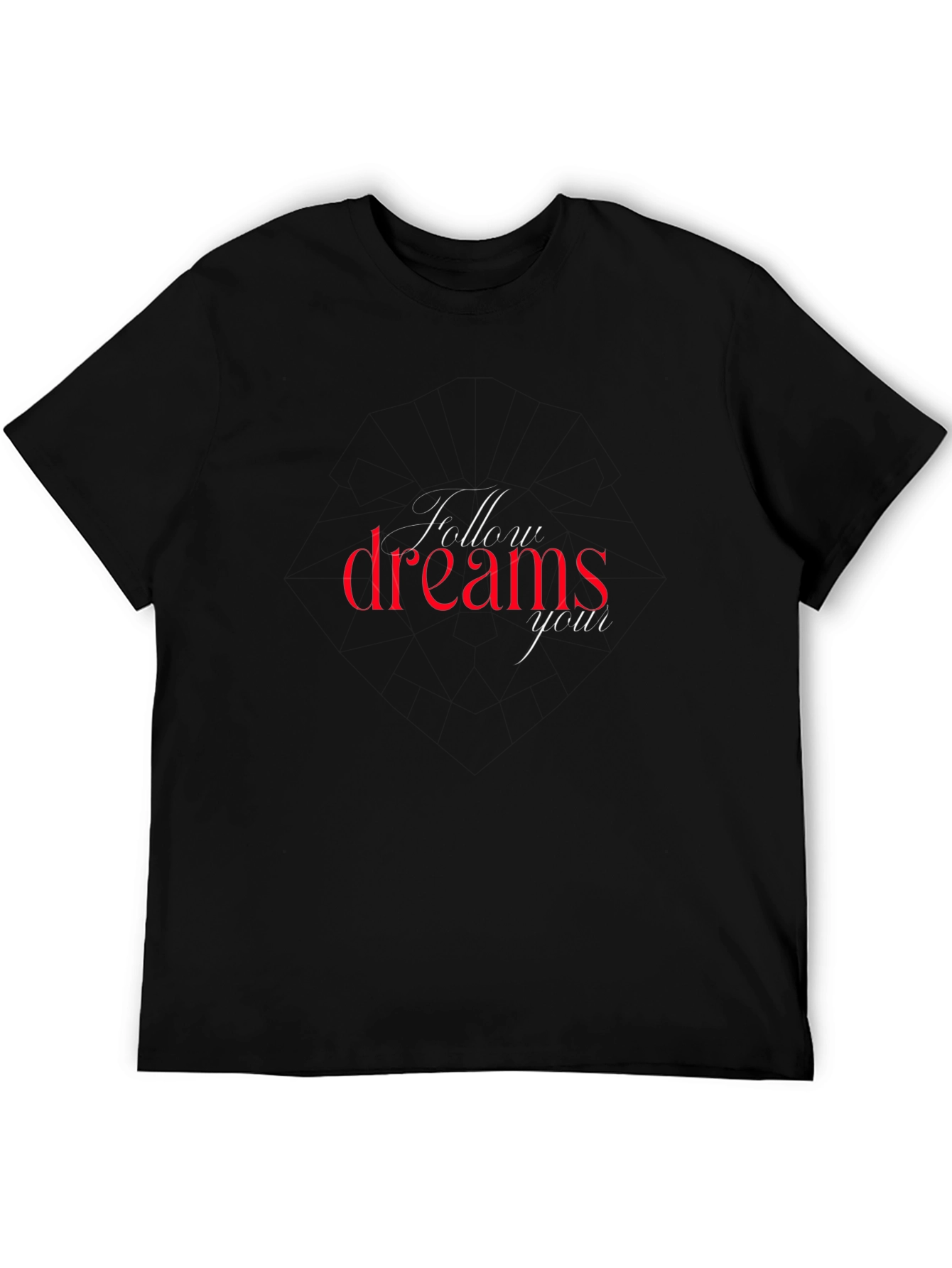 Follow Your Dreams Graphic Tee - Black
