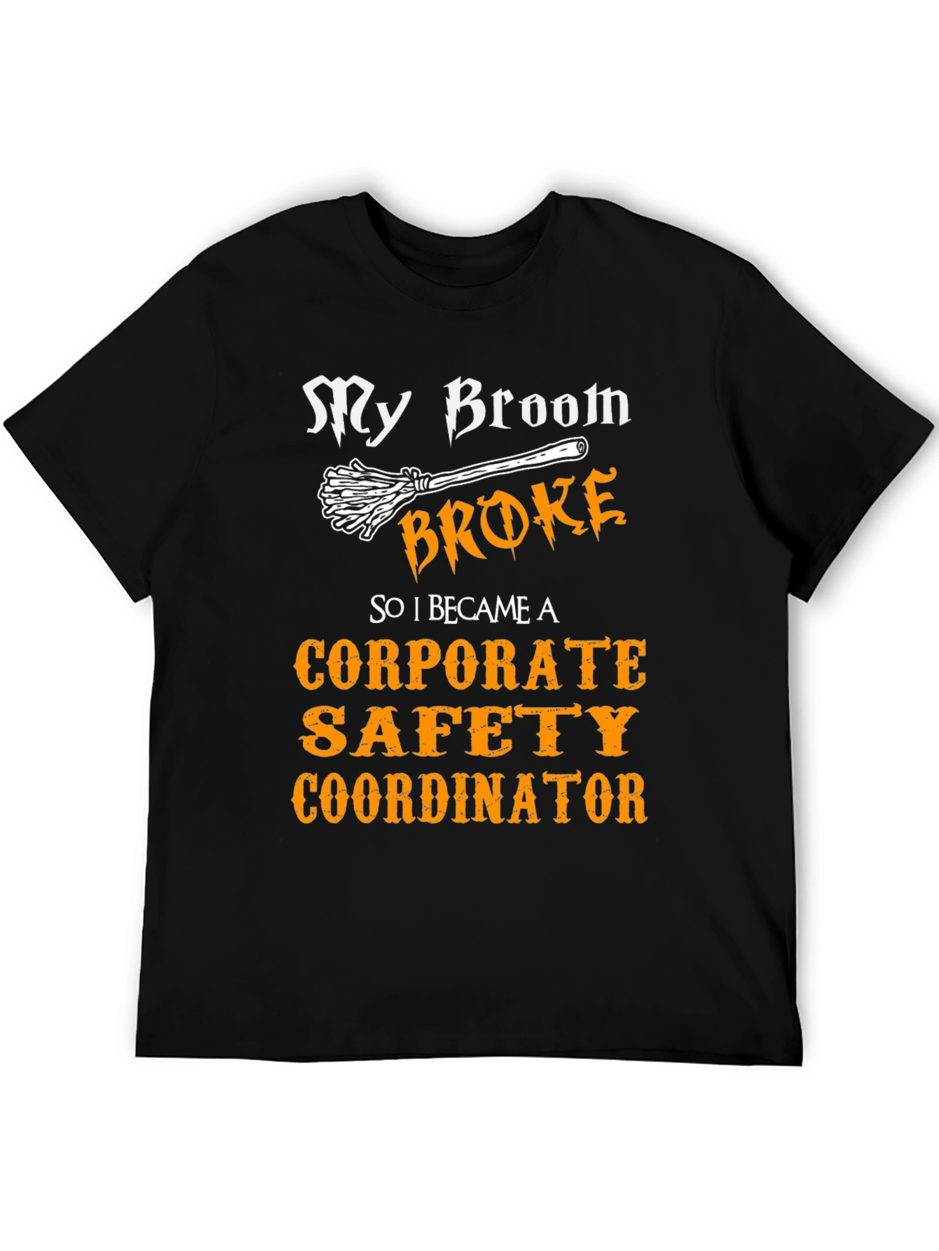 Corporate Safety Coordinator Funny Halloween T-Shirt