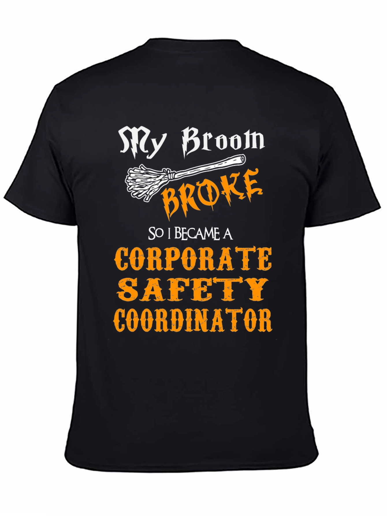 Corporate Safety Coordinator Funny Halloween T-Shirt