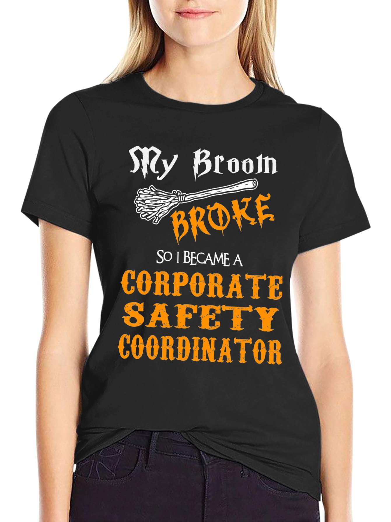 Corporate Safety Coordinator Funny Halloween T-Shirt