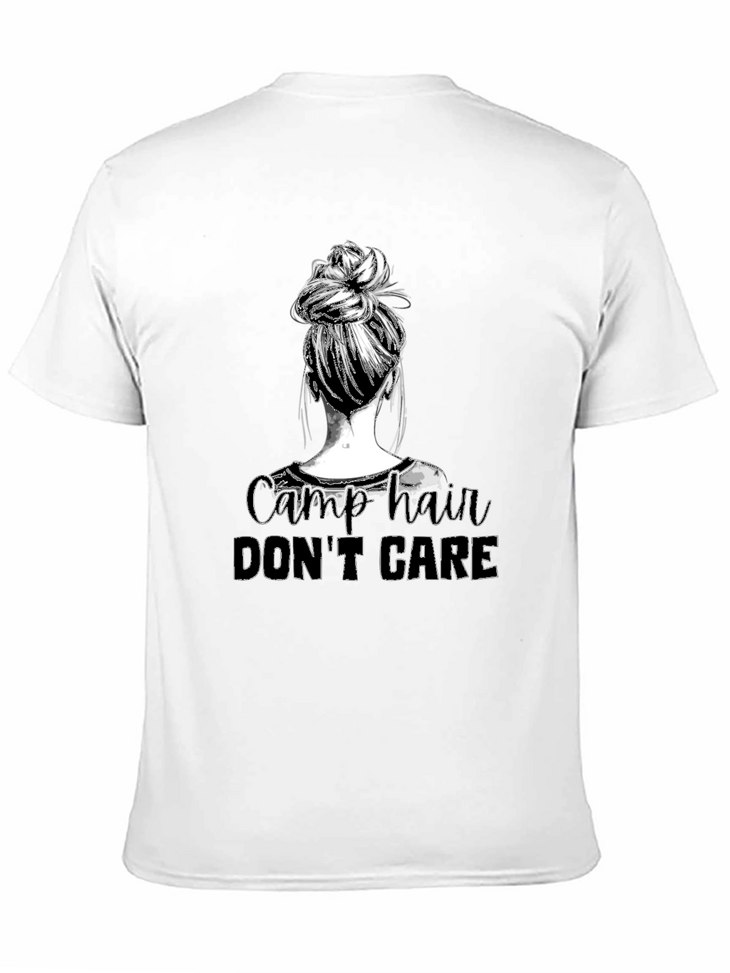 Camp Hair Dont Care Graphic Tee
