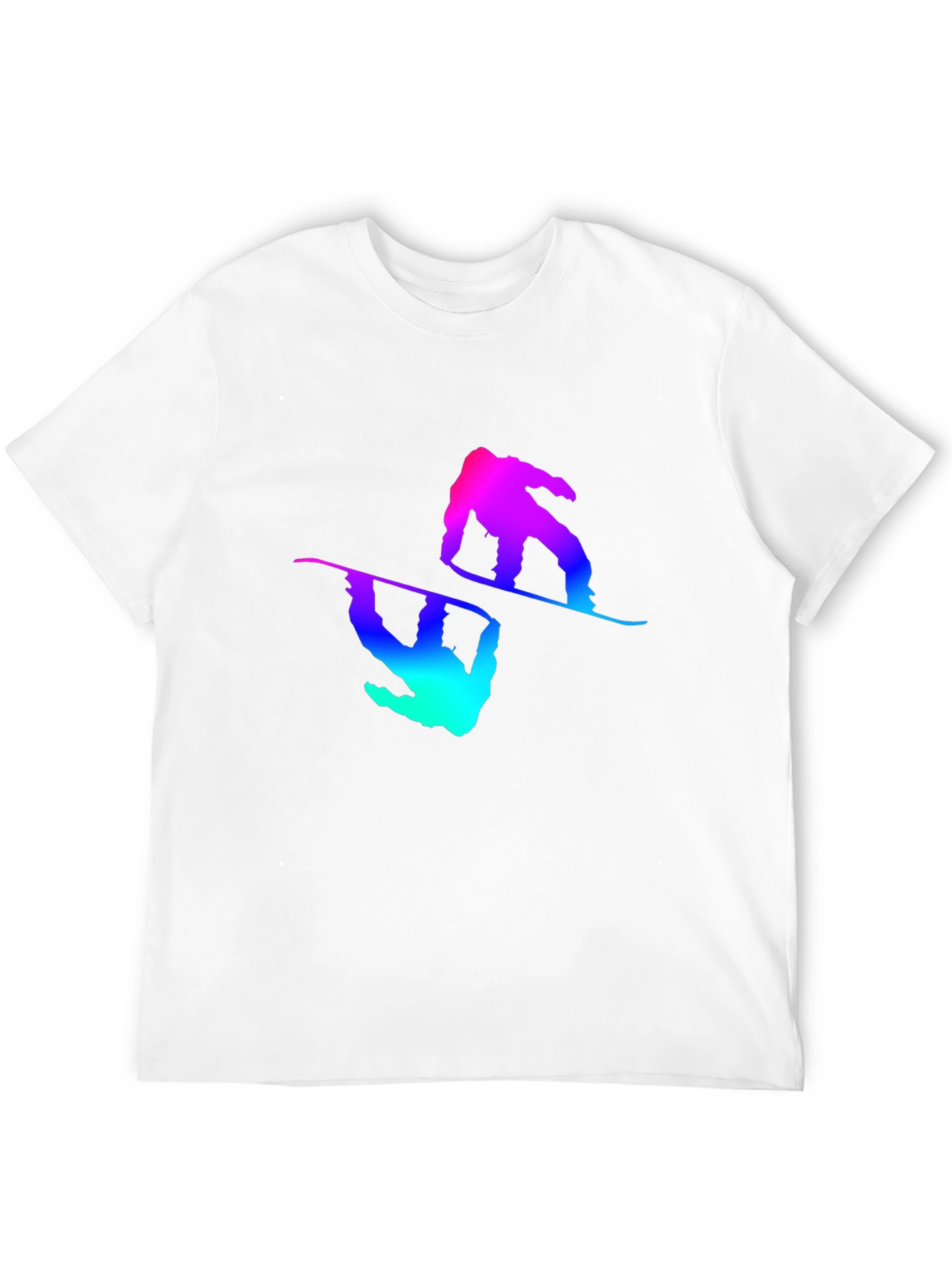 Snowboarder Graphic Tee - Black T-Shirt