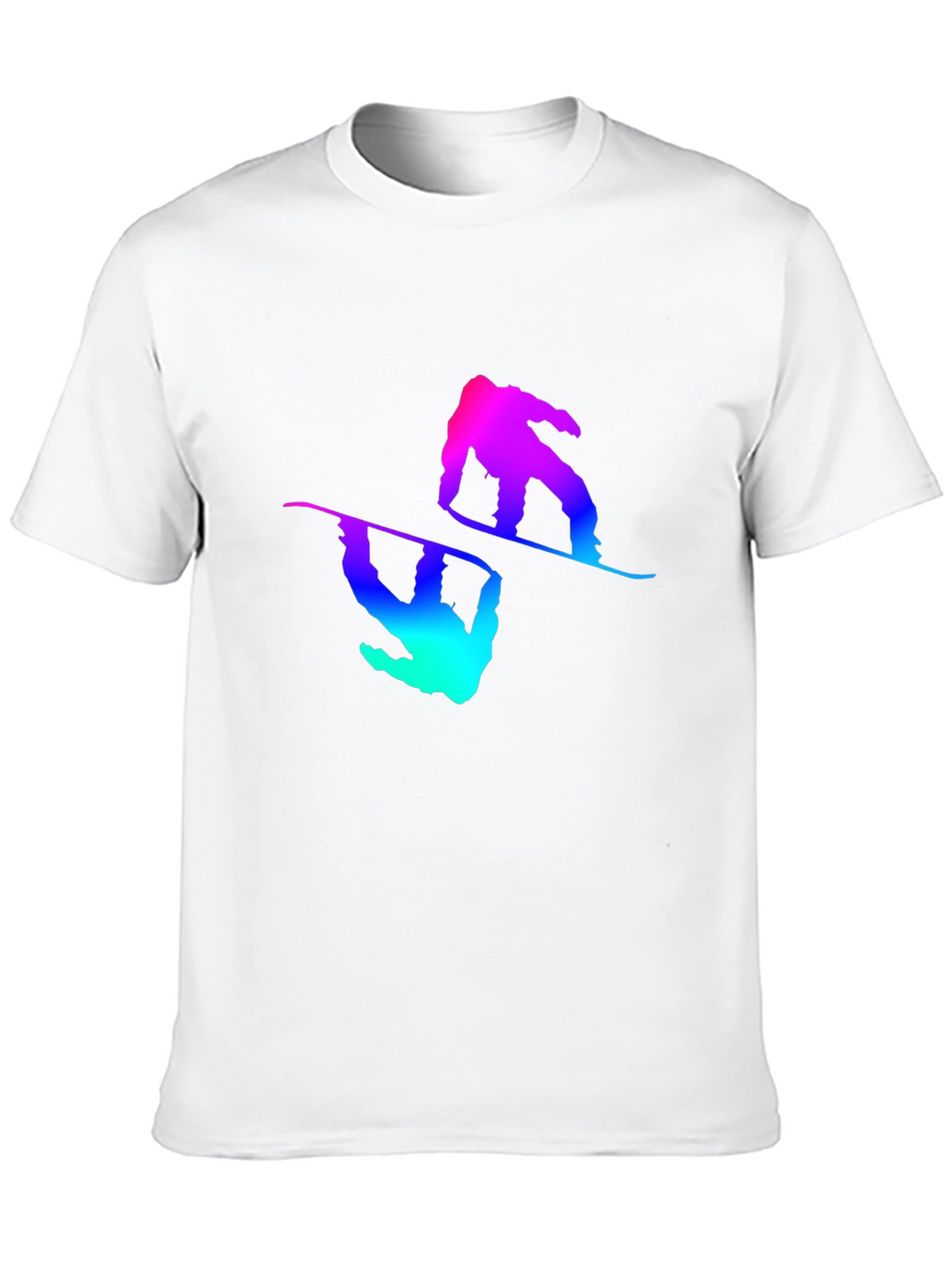 Snowboarder Graphic Tee - Black T-Shirt