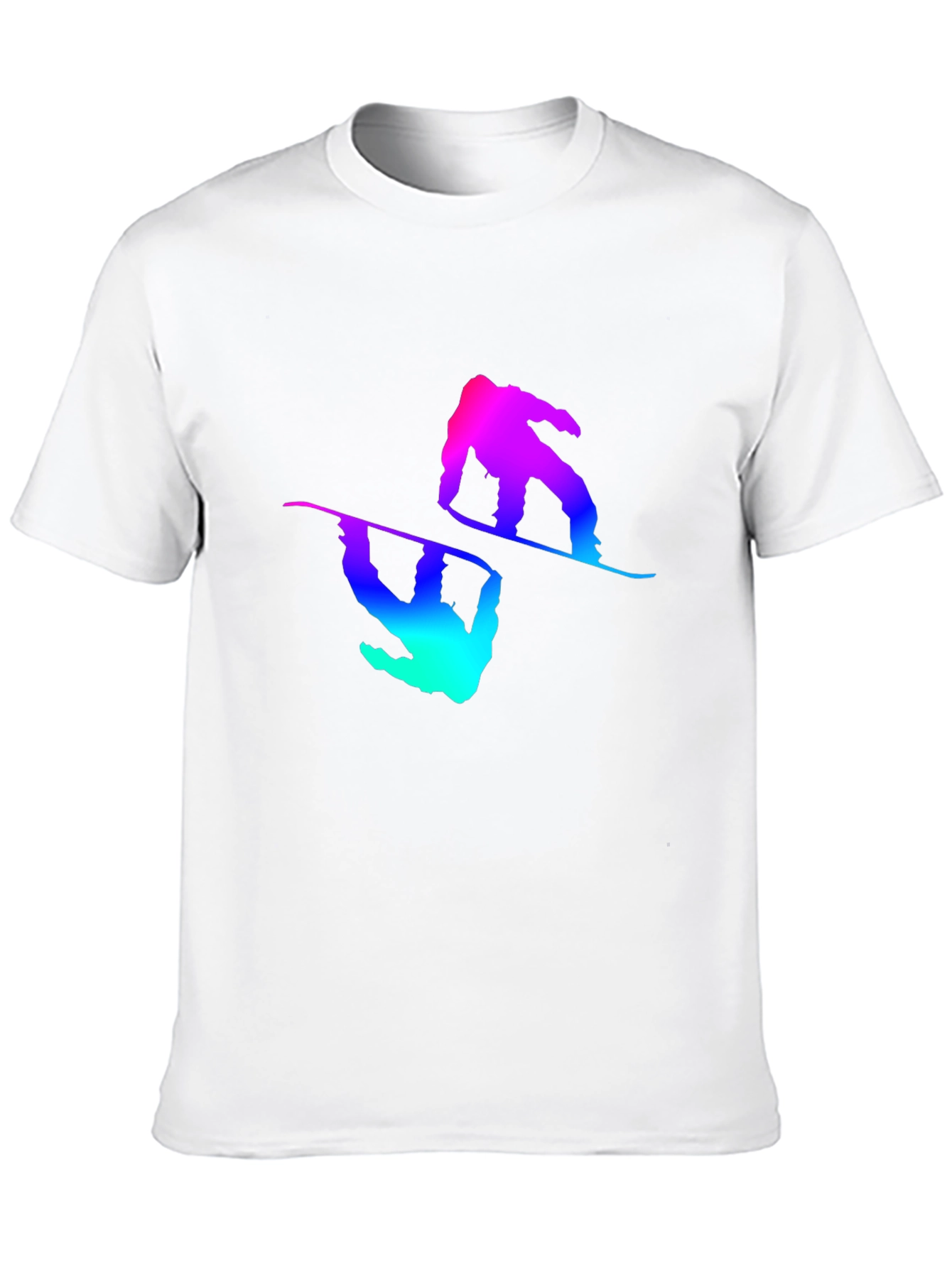 Snowboarder Graphic Tee - Black T-Shirt