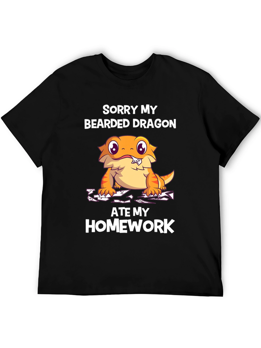 Bearded Dragon Ate My Homework T-Shirt