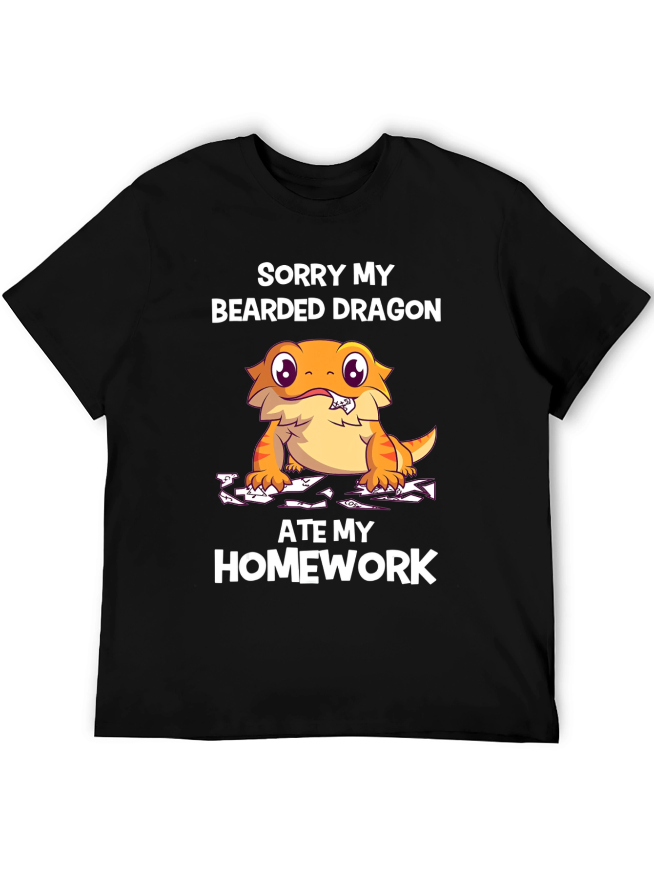 Bearded Dragon Ate My Homework T-Shirt
