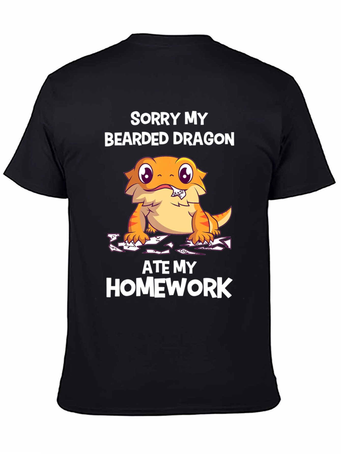 Bearded Dragon Ate My Homework T-Shirt