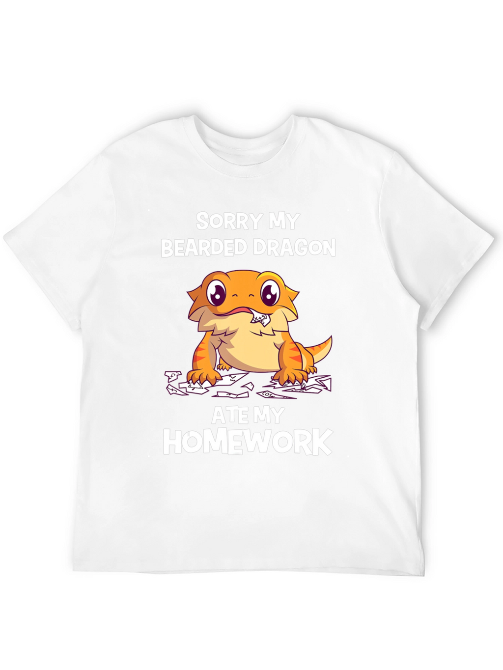 Bearded Dragon Ate My Homework T-Shirt