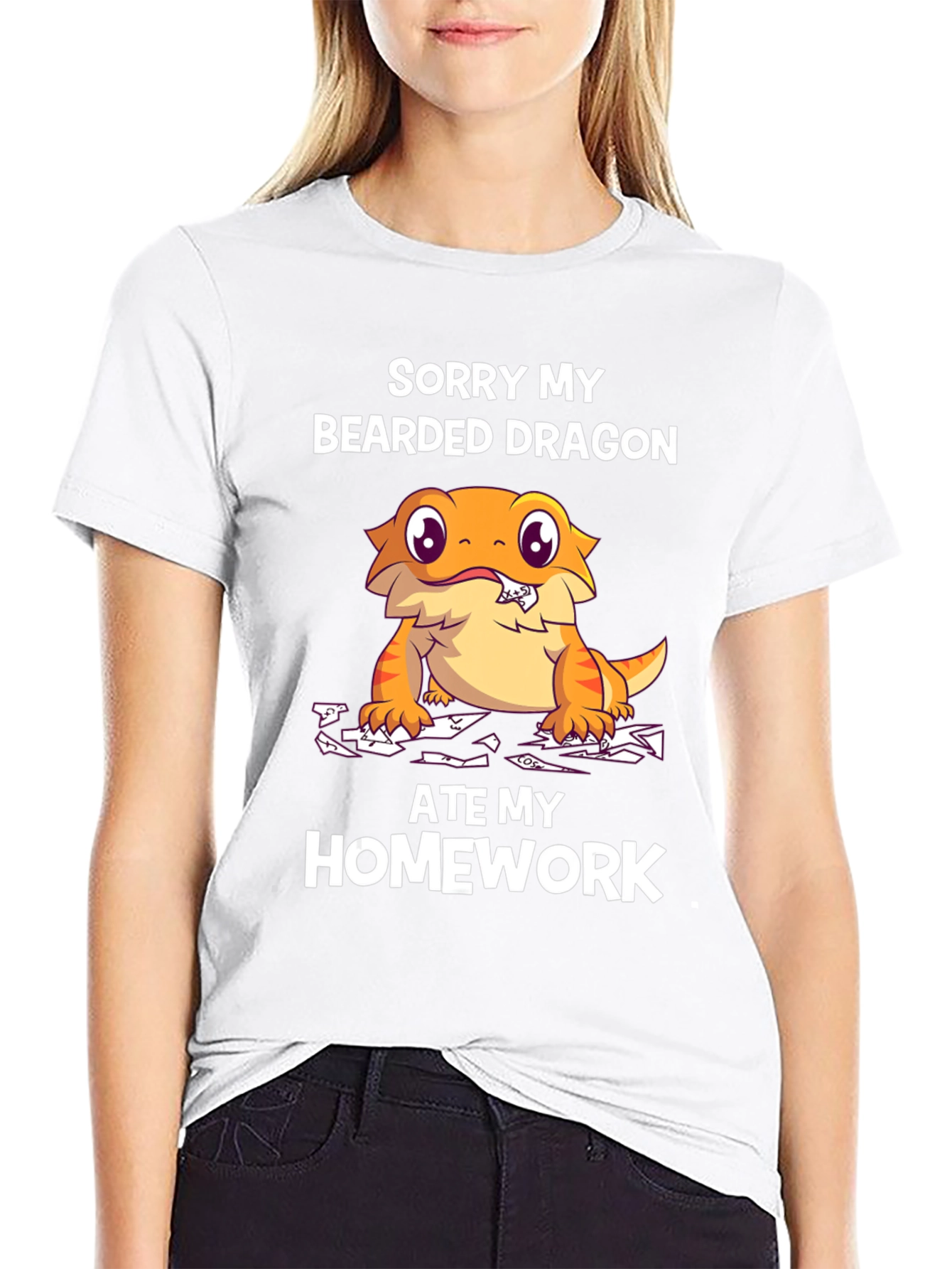 Bearded Dragon Ate My Homework T-Shirt