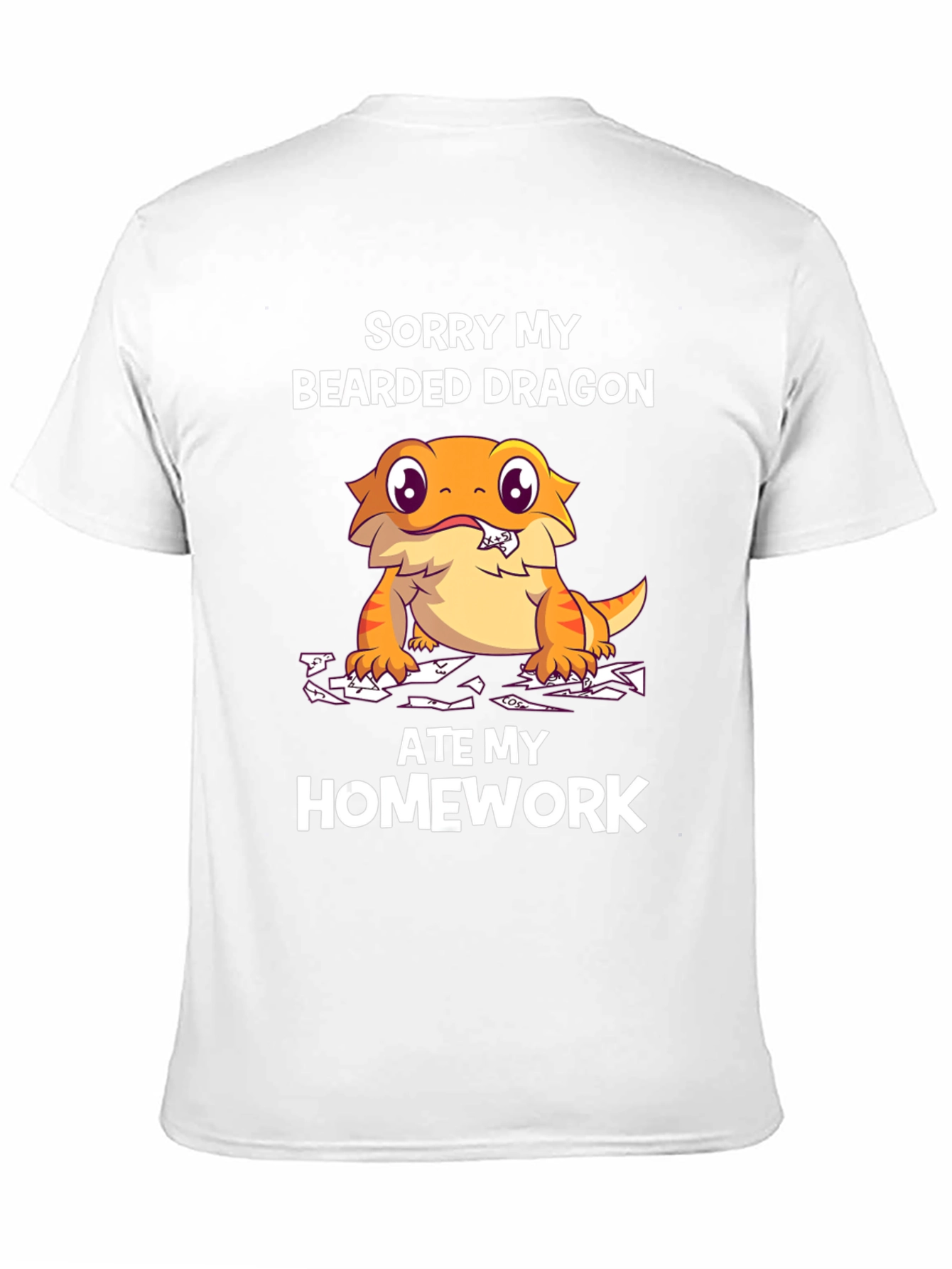 Bearded Dragon Ate My Homework T-Shirt