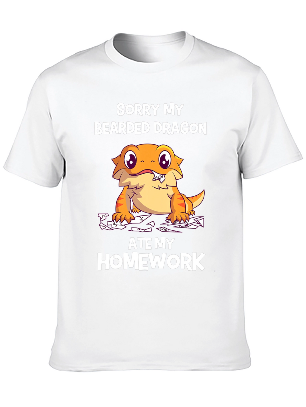 Bearded Dragon Ate My Homework T-Shirt