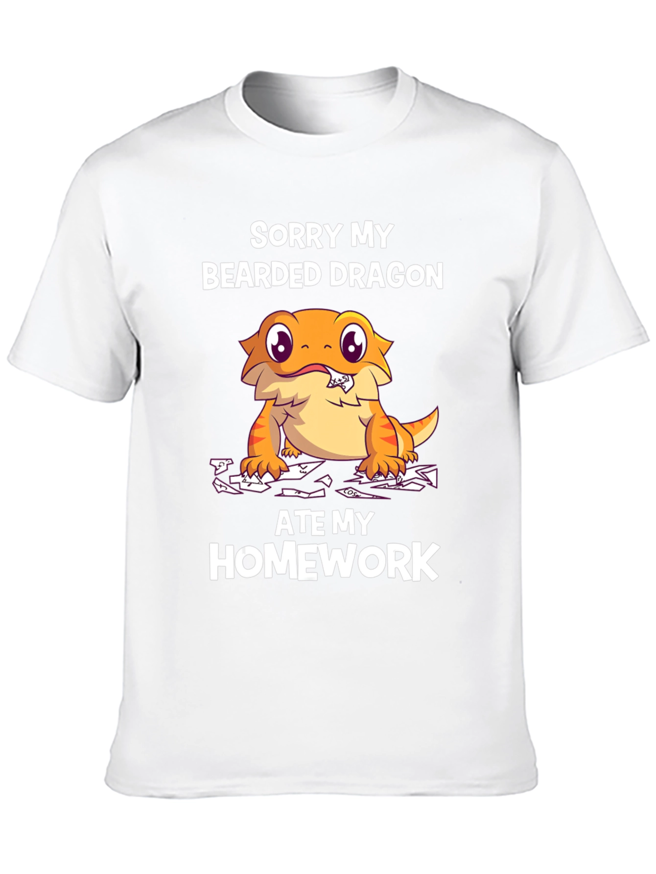 Bearded Dragon Ate My Homework T-Shirt