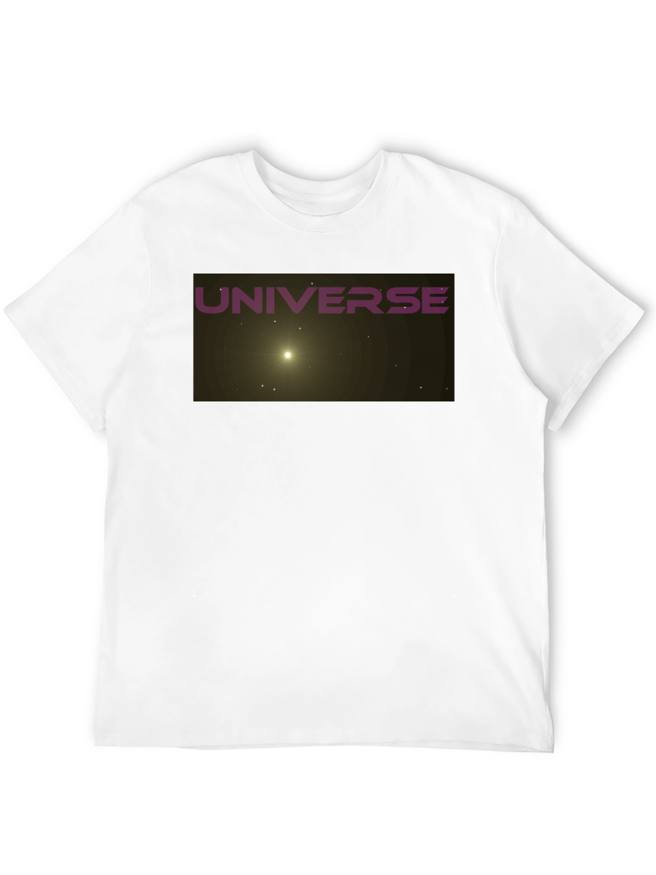 Universe Graphic Black T-Shirt
