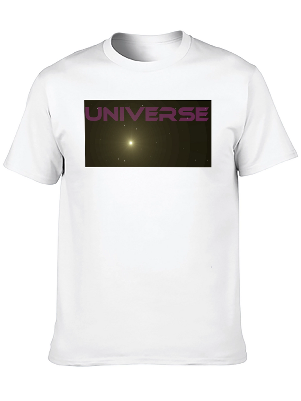 Universe Graphic Black T-Shirt