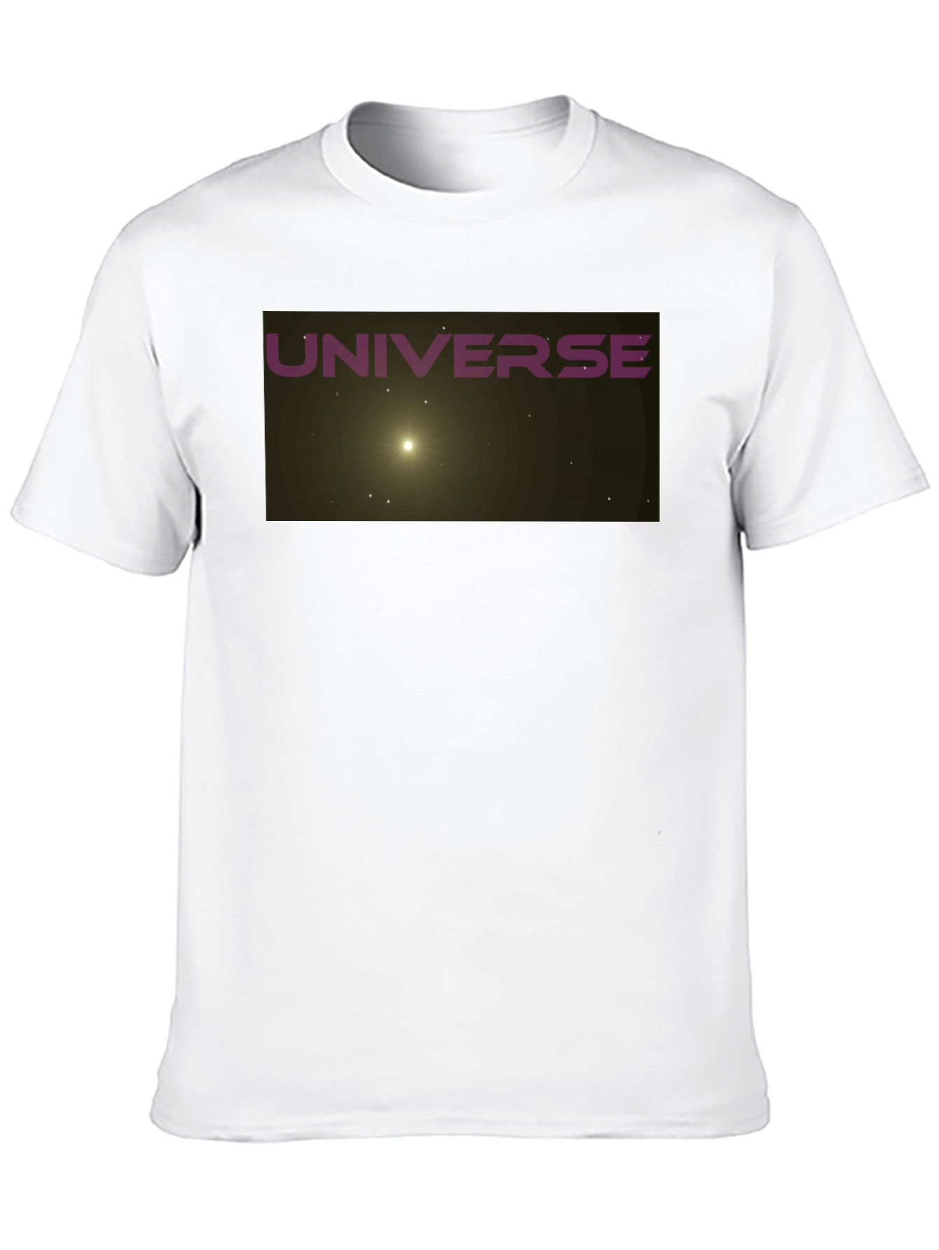 Universe Graphic Black T-Shirt