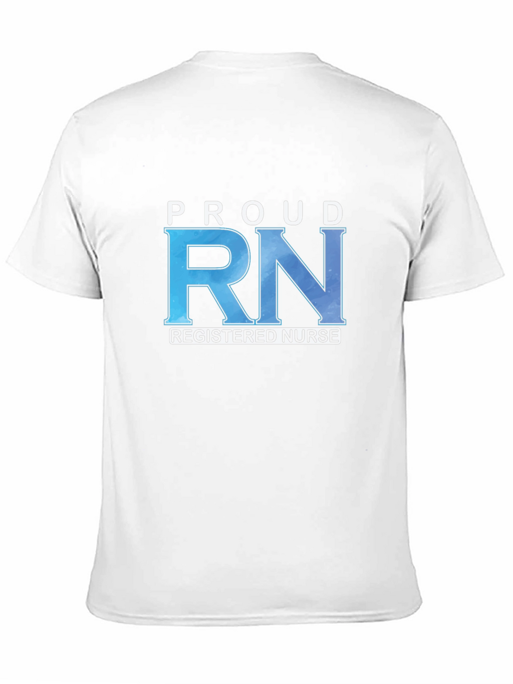 Proud RN Registered Nurse Black T-Shirt