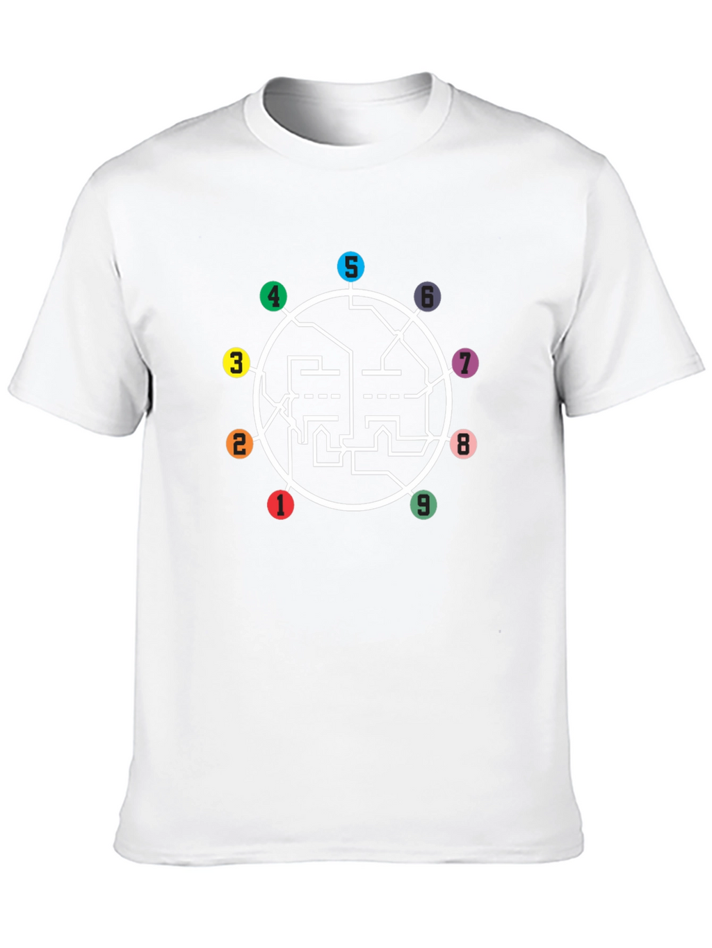 Retro Tube Amp Circuit T-Shirt - Musician Gift