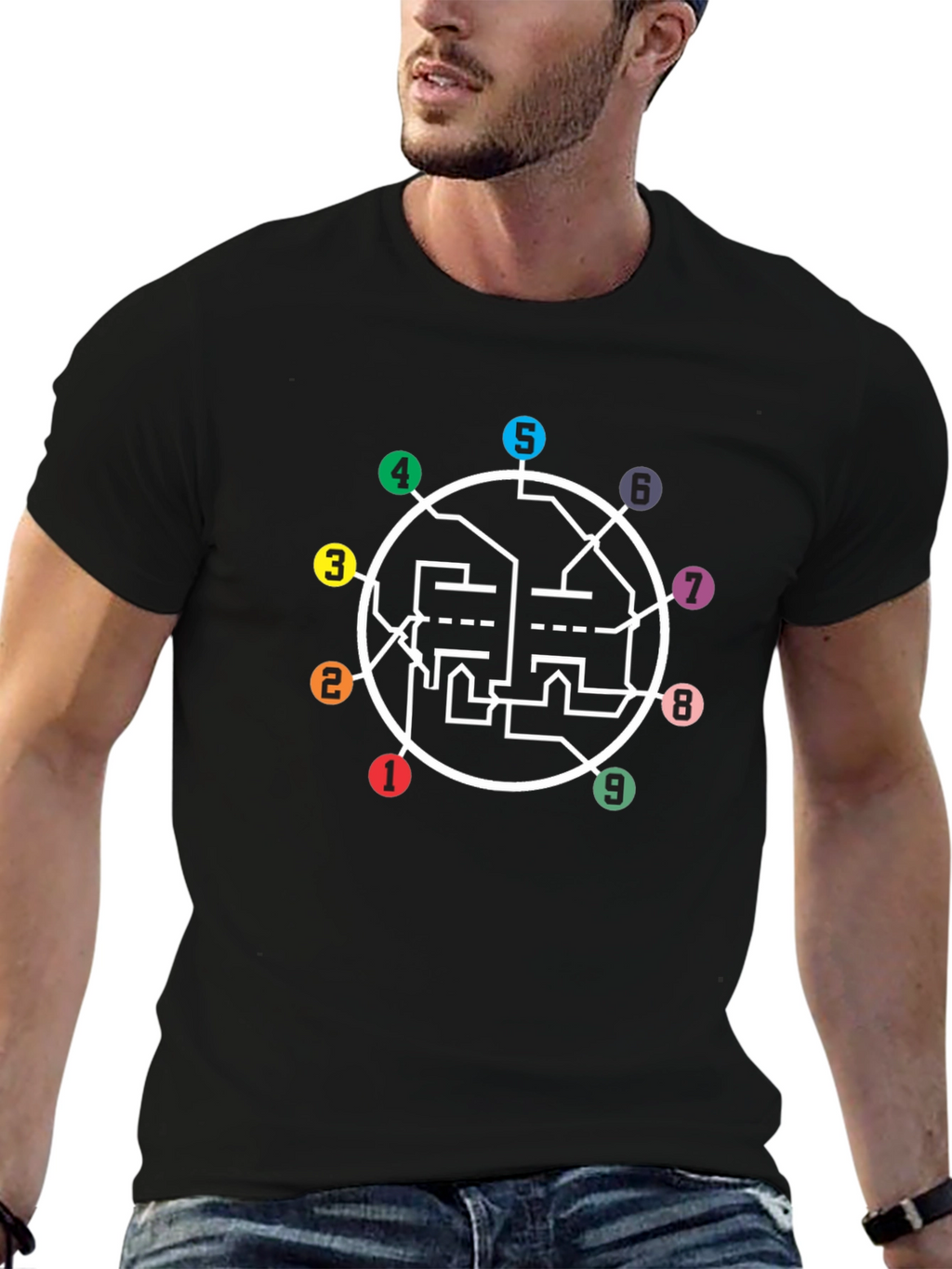 Retro Tube Amp Circuit T-Shirt - Musician Gift