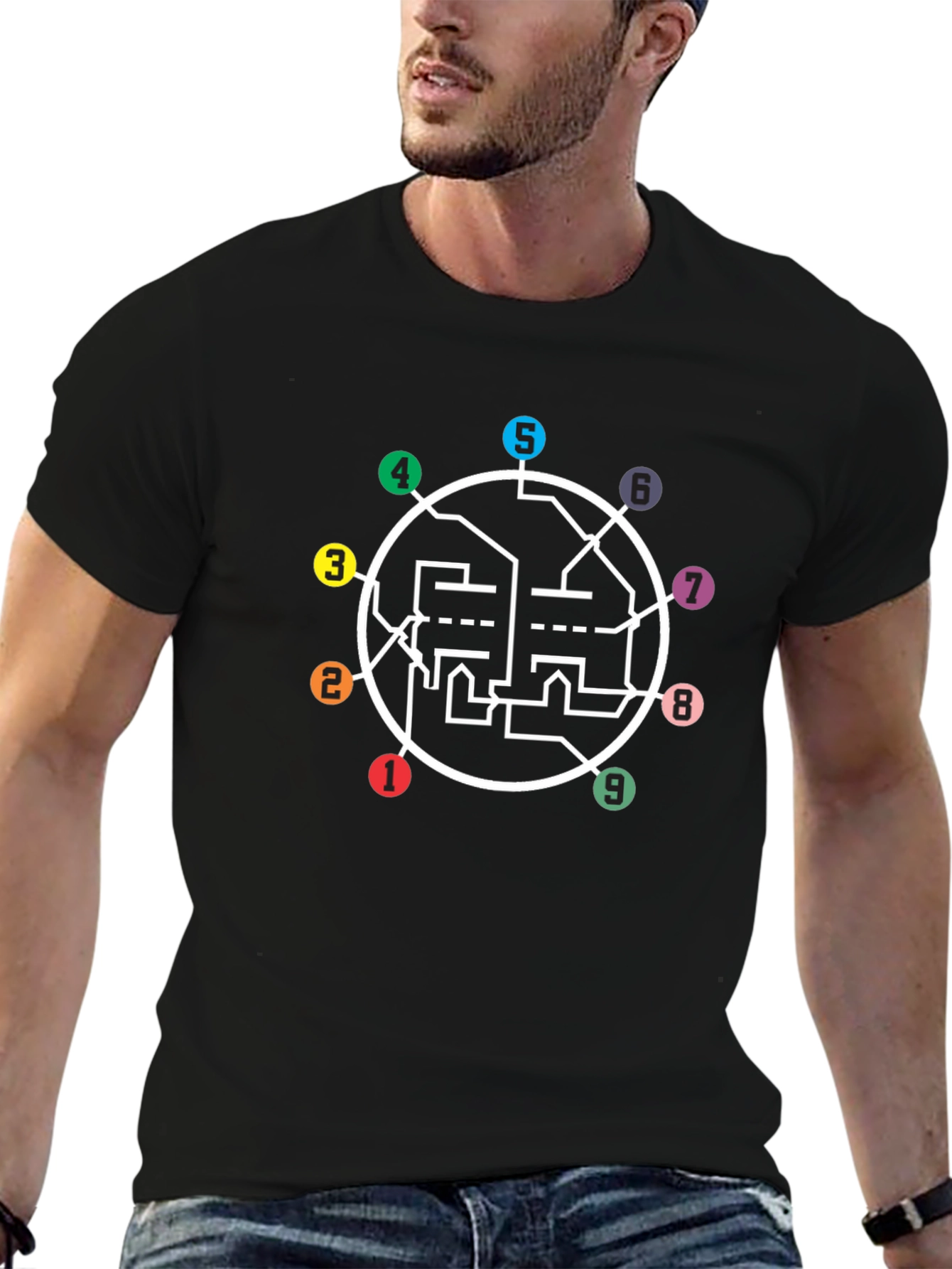 Retro Tube Amp Circuit T-Shirt - Musician Gift
