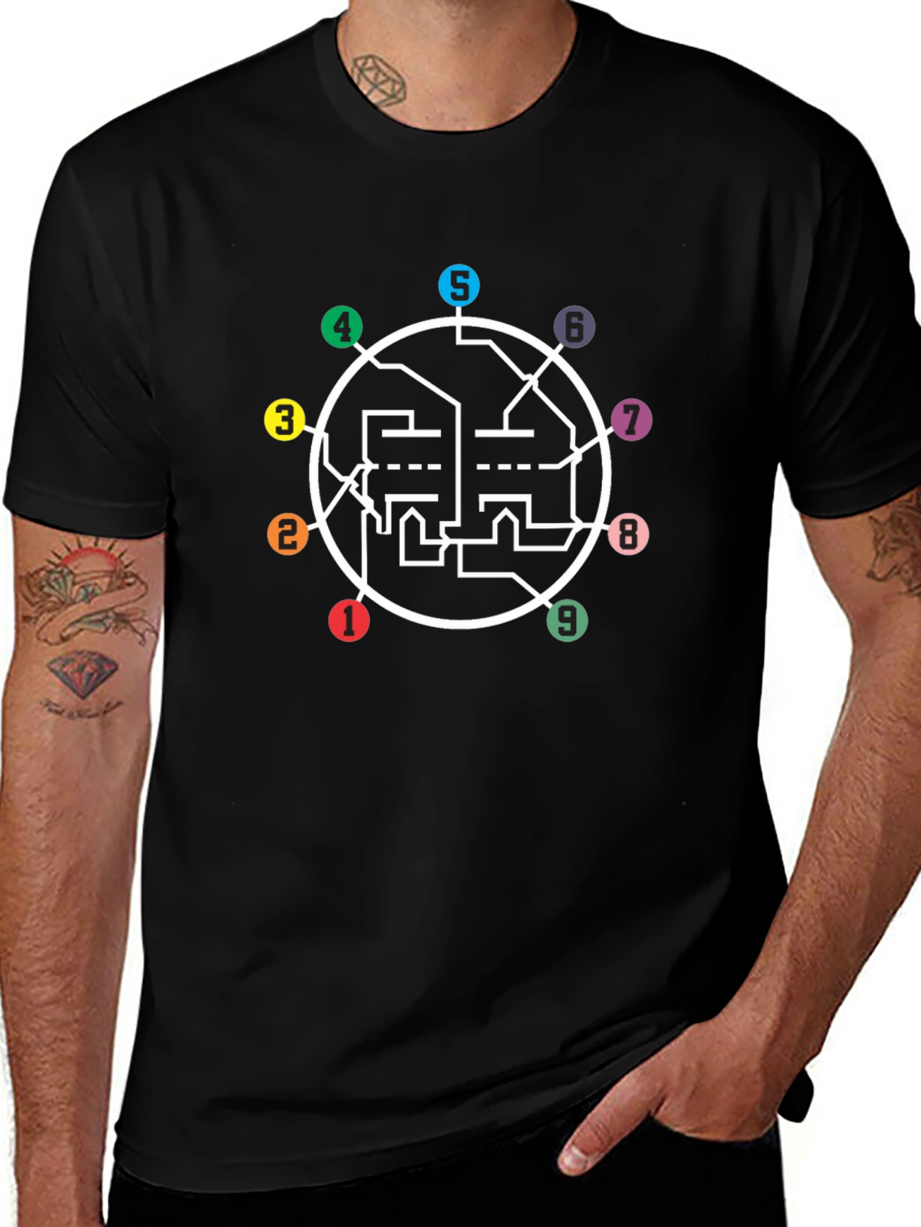 Retro Tube Amp Circuit T-Shirt - Musician Gift