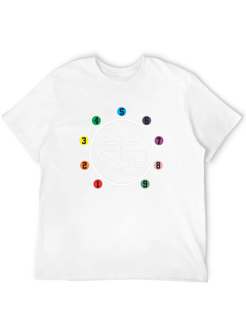Retro Tube Amp Circuit T-Shirt - Musician Gift
