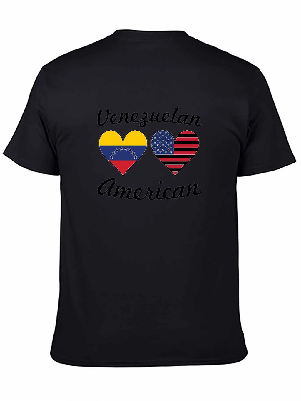 Venezuelan American Flag Heart T-Shirt