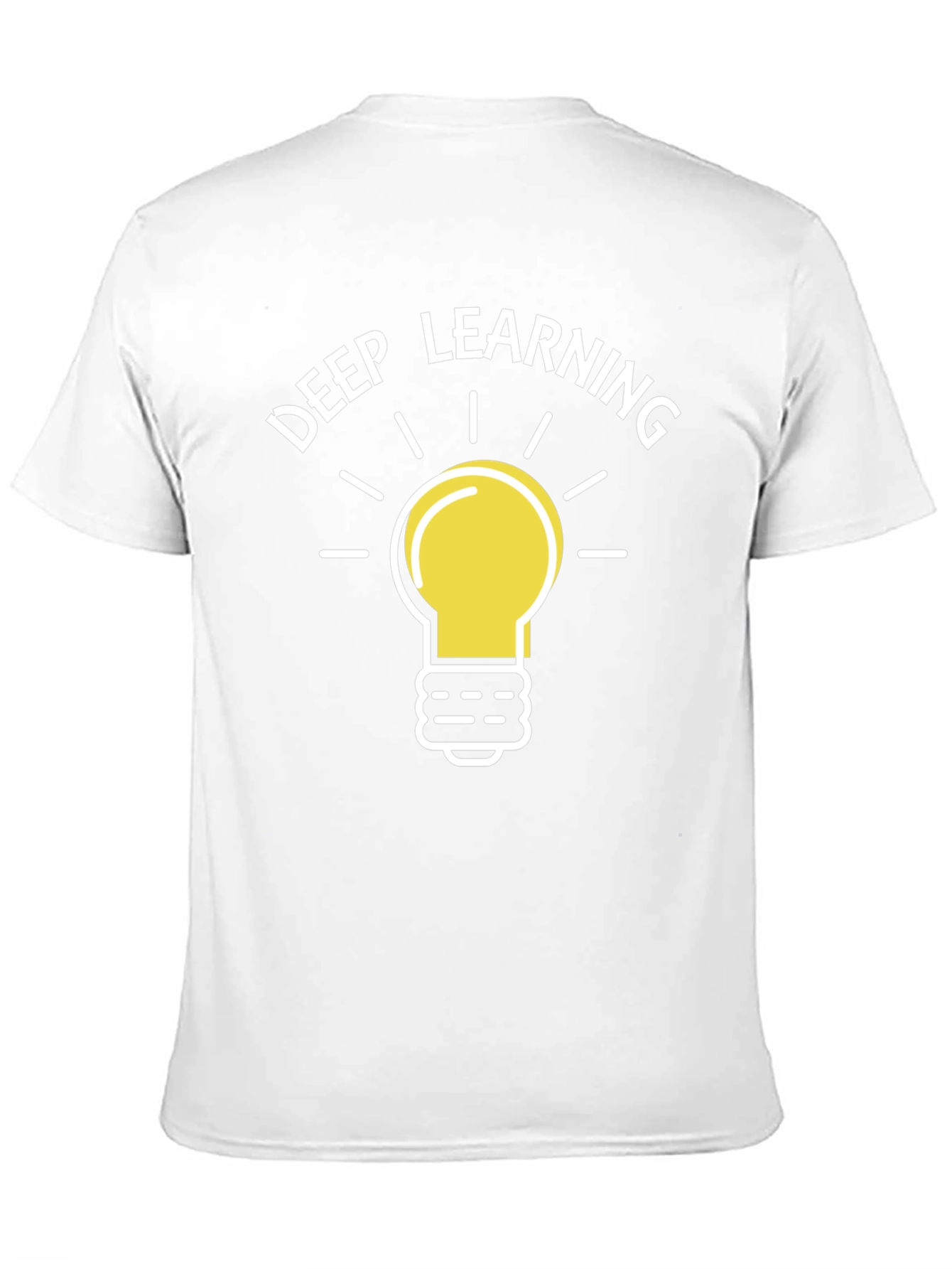 Deep Learning Lightbulb Graphic T-Shirt