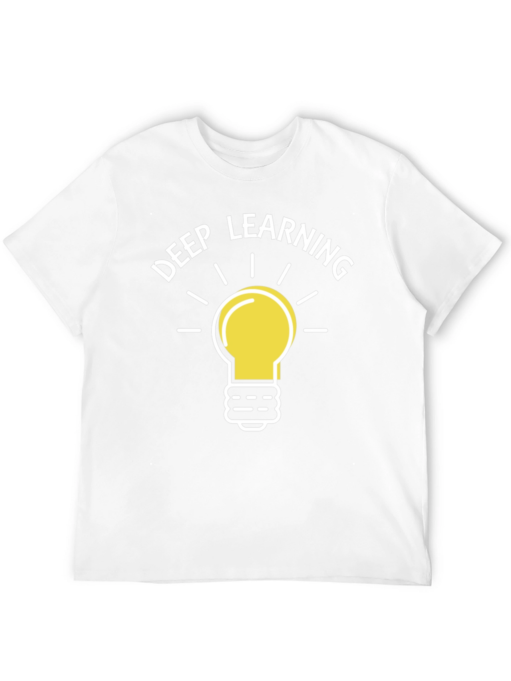 Deep Learning Lightbulb Graphic T-Shirt