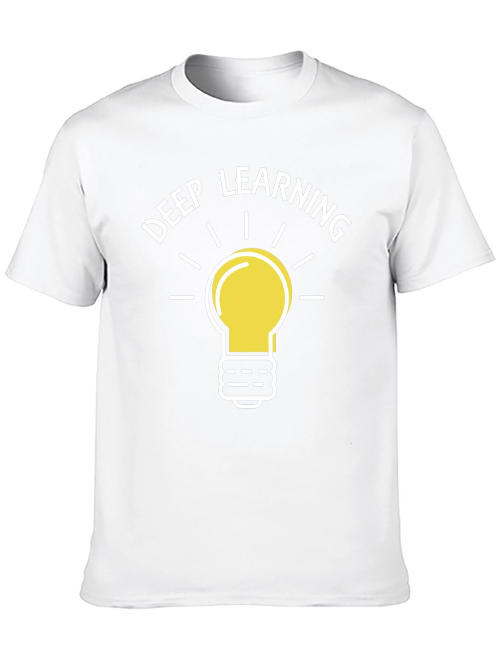 Deep Learning Lightbulb Graphic T-Shirt