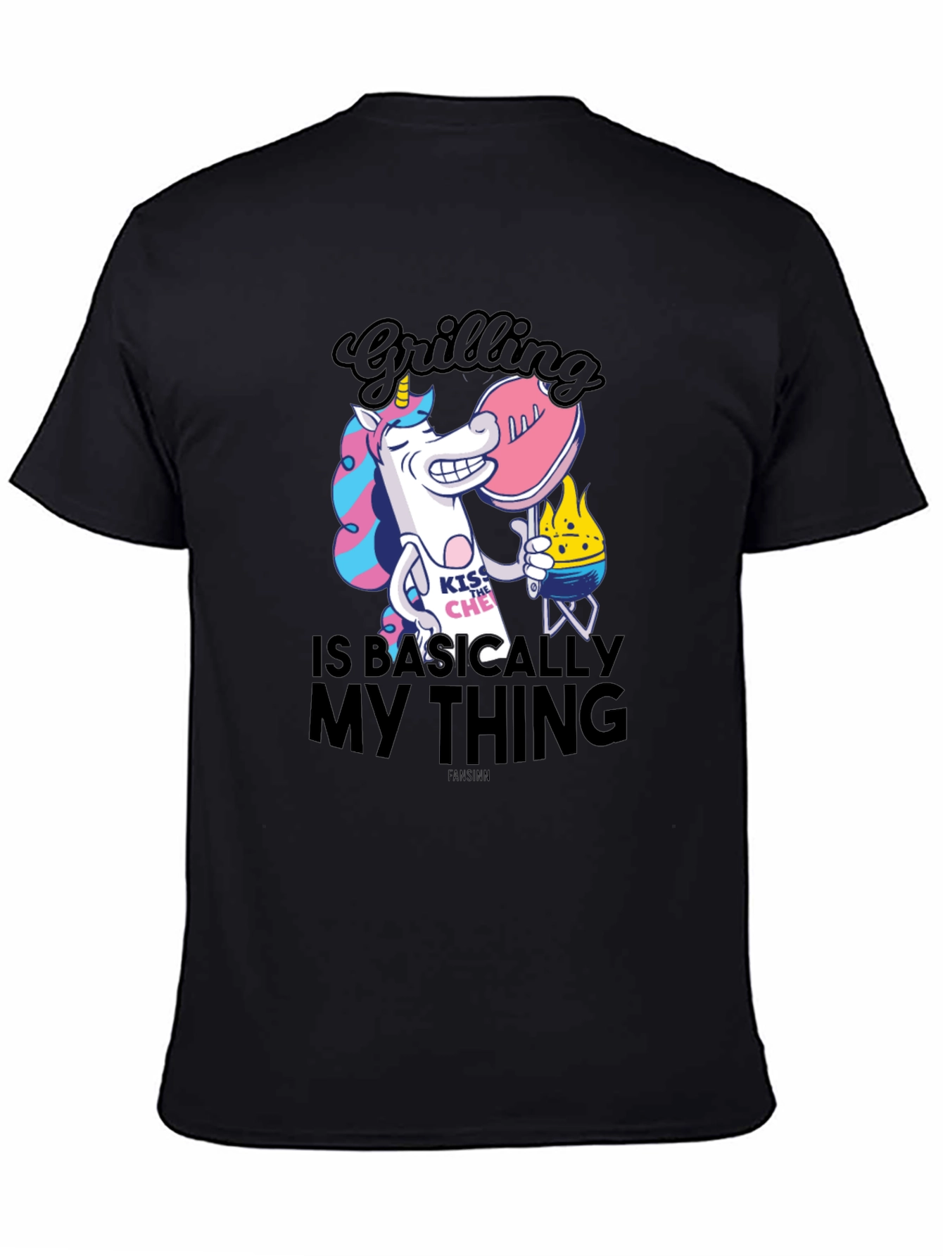 Funny Grilling Unicorn T-Shirt for BBQ Lovers