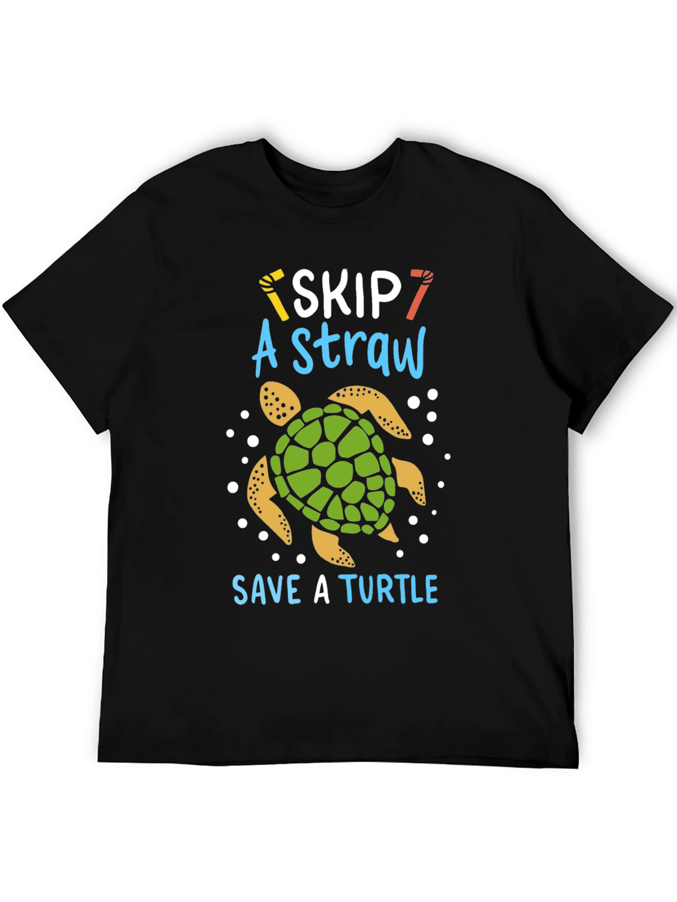 Skip A Straw Save A Turtle T-Shirt