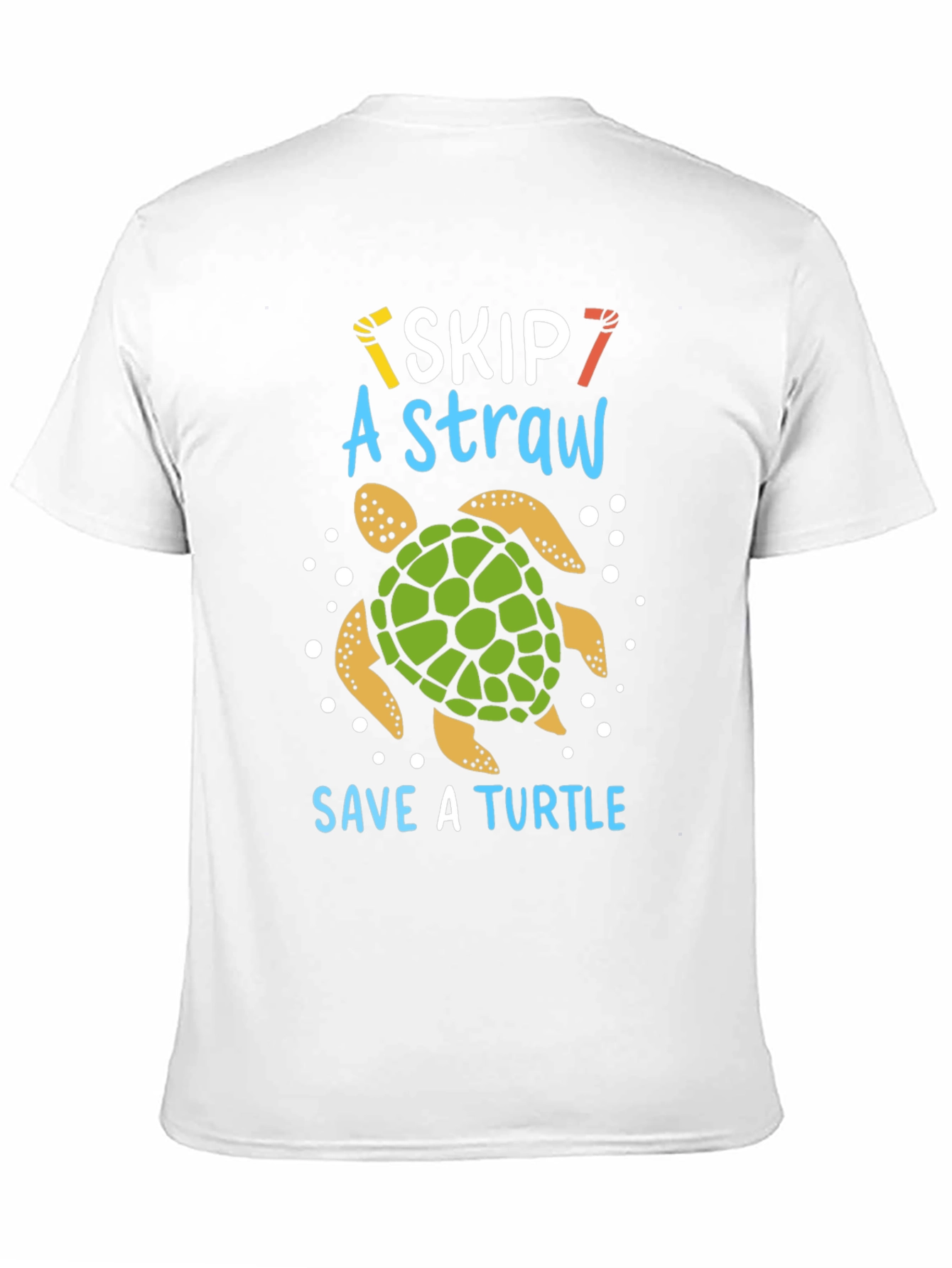 Skip A Straw Save A Turtle T-Shirt