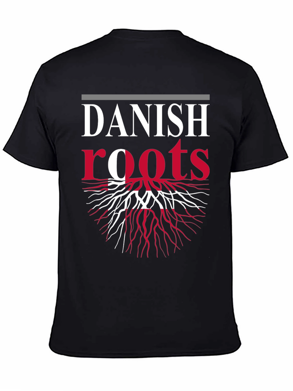 Danish Roots Graphic Tee - Black