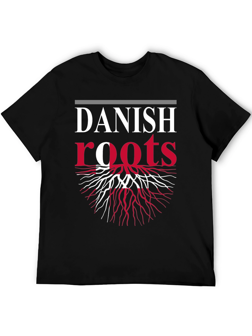 Danish Roots Graphic Tee - Black