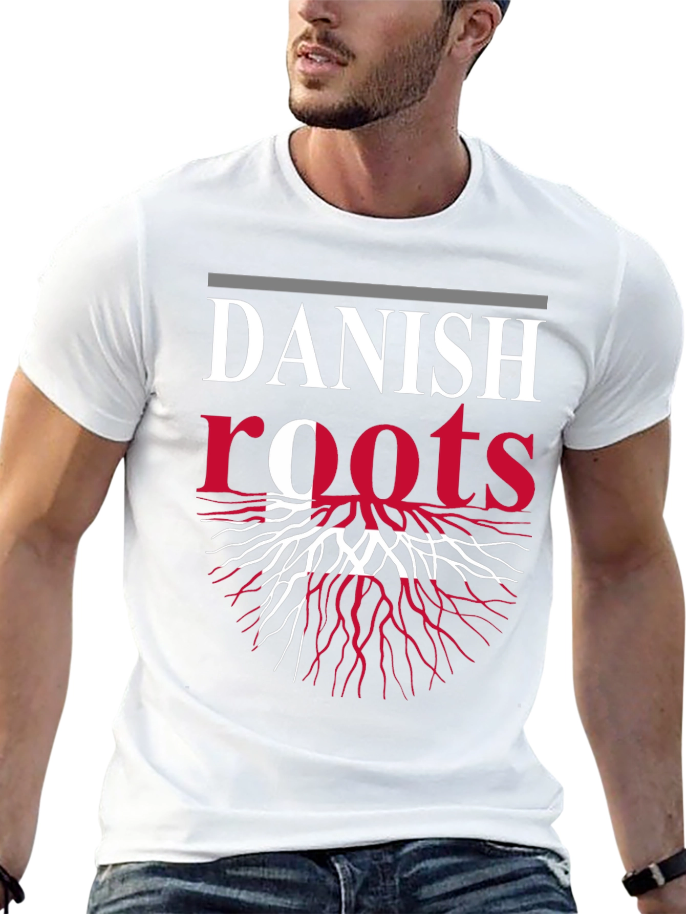 Danish Roots Graphic Tee - Black
