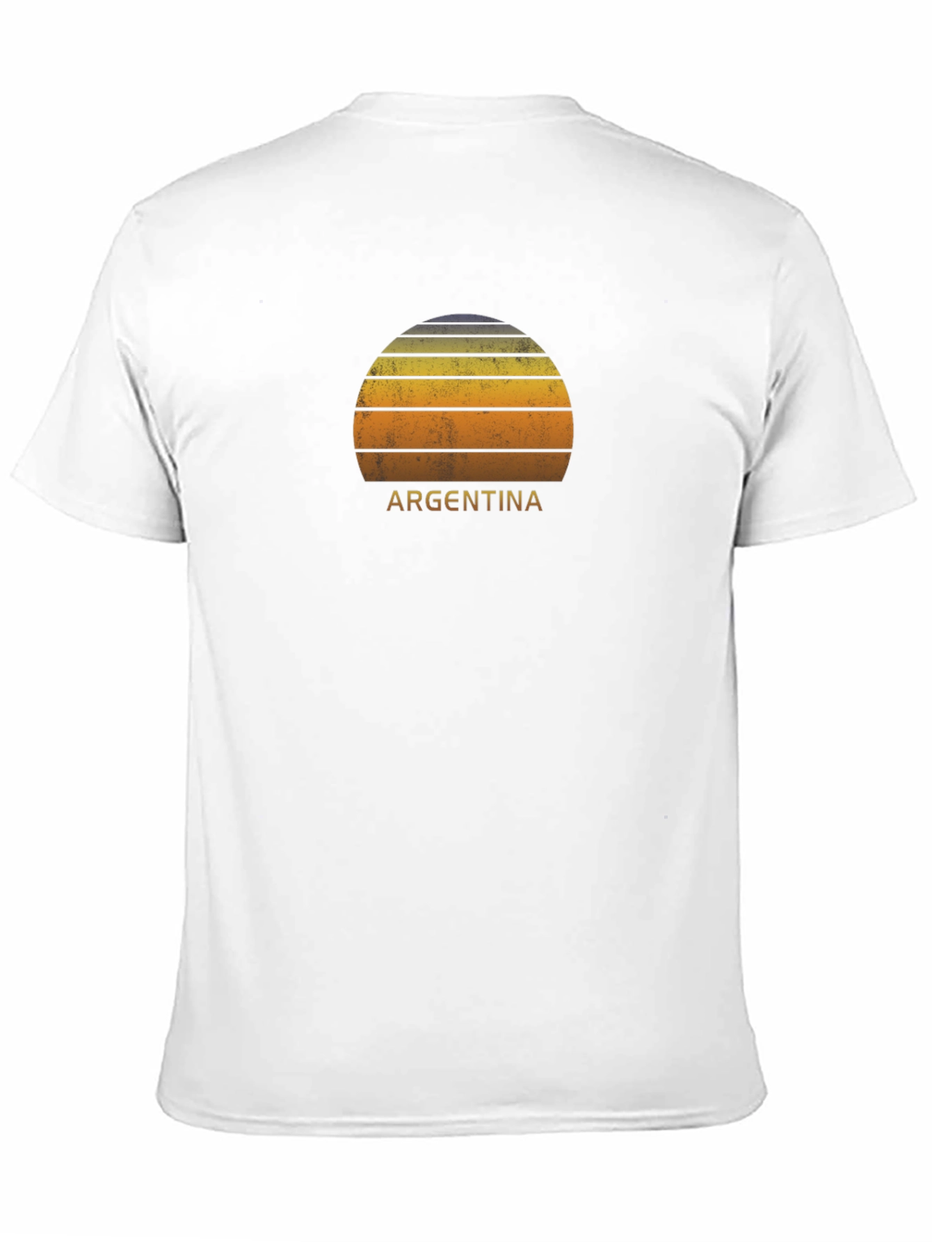 Argentina Sunset Graphic Tee - Retro Style