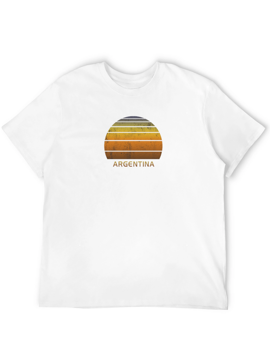 Argentina Sunset Graphic Tee - Retro Style