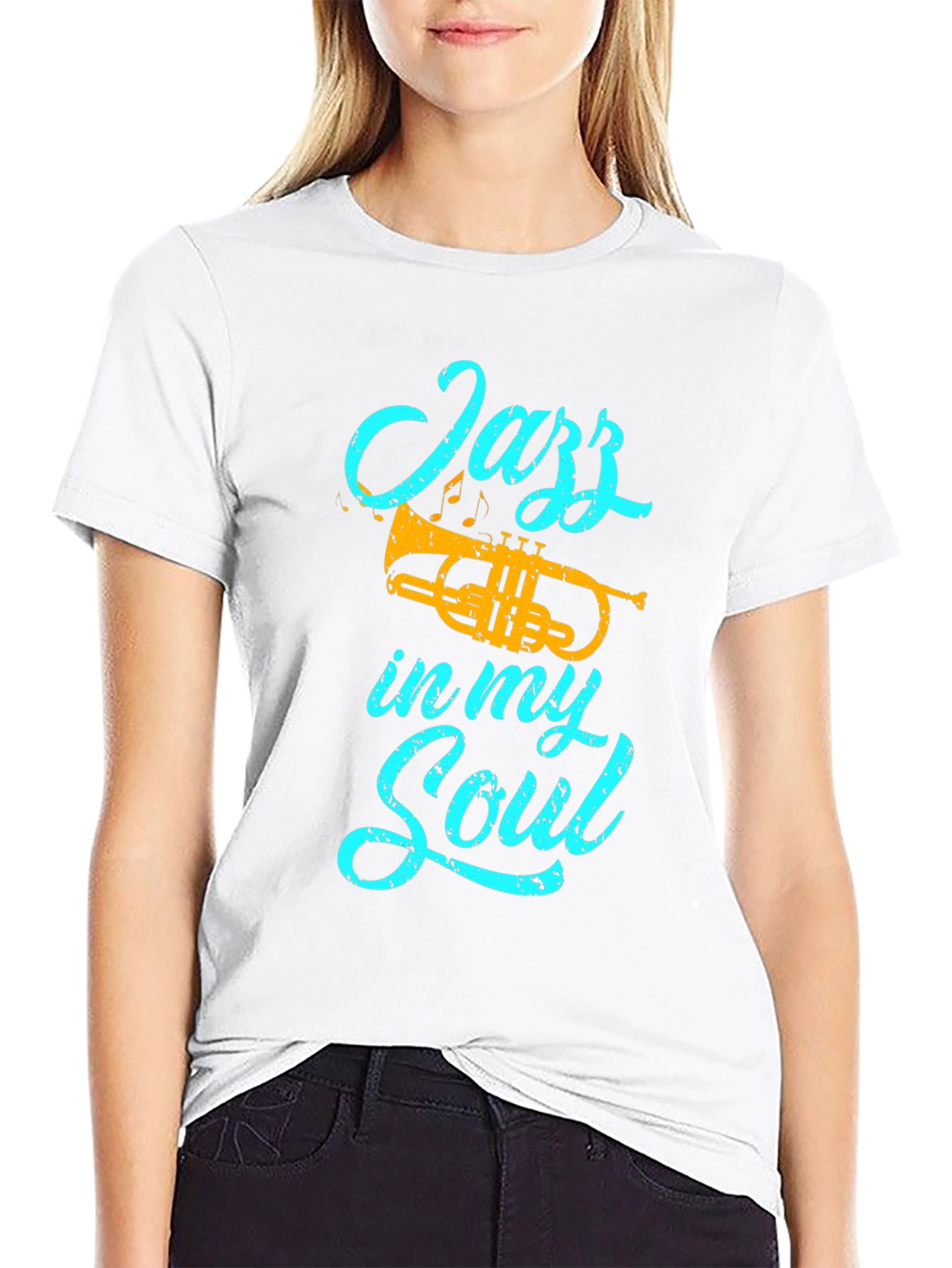 Jazz in My Soul Graphic T-Shirt - Music Lover Tee